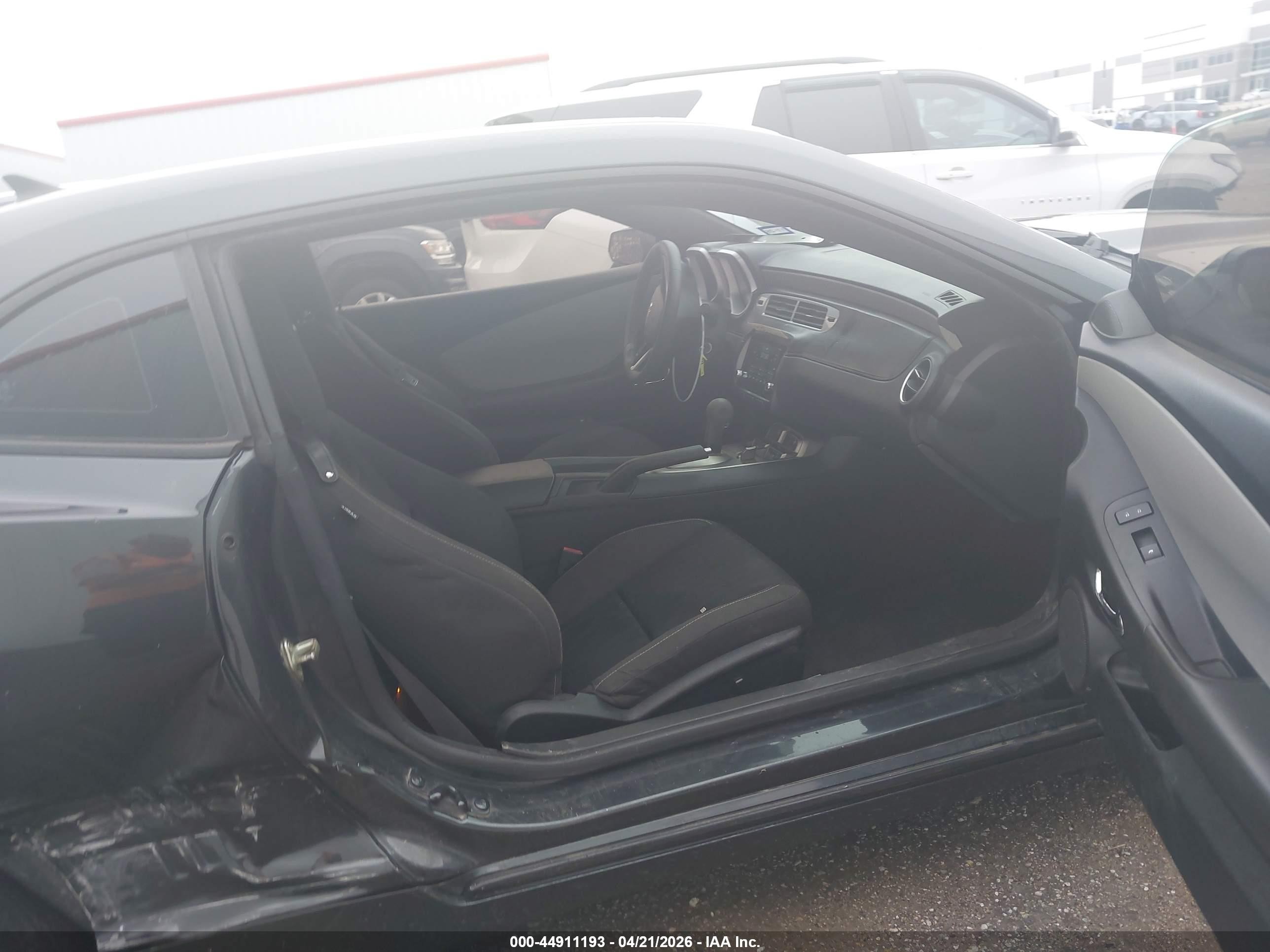 2014 Chevrolet Camaro 2ls Black vin: 2G1FA1E30E9204898