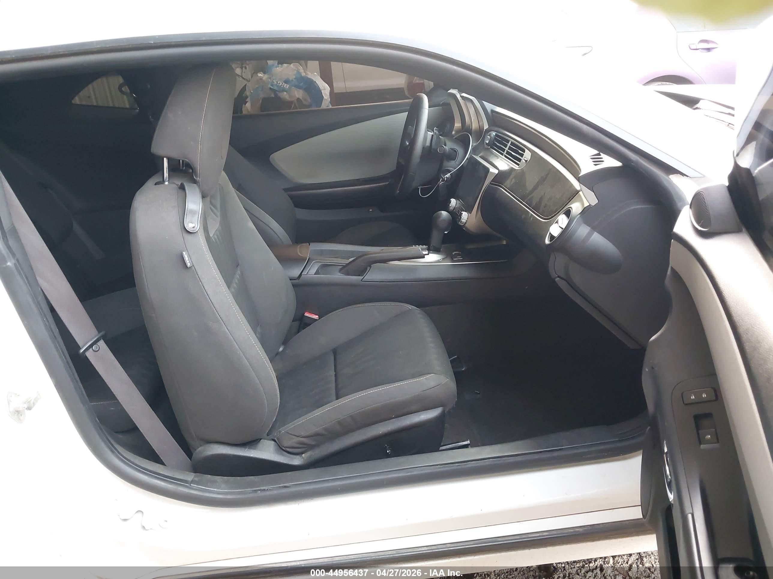 2014 Chevrolet Camaro 2ls White vin: 2G1FA1E30E9207347