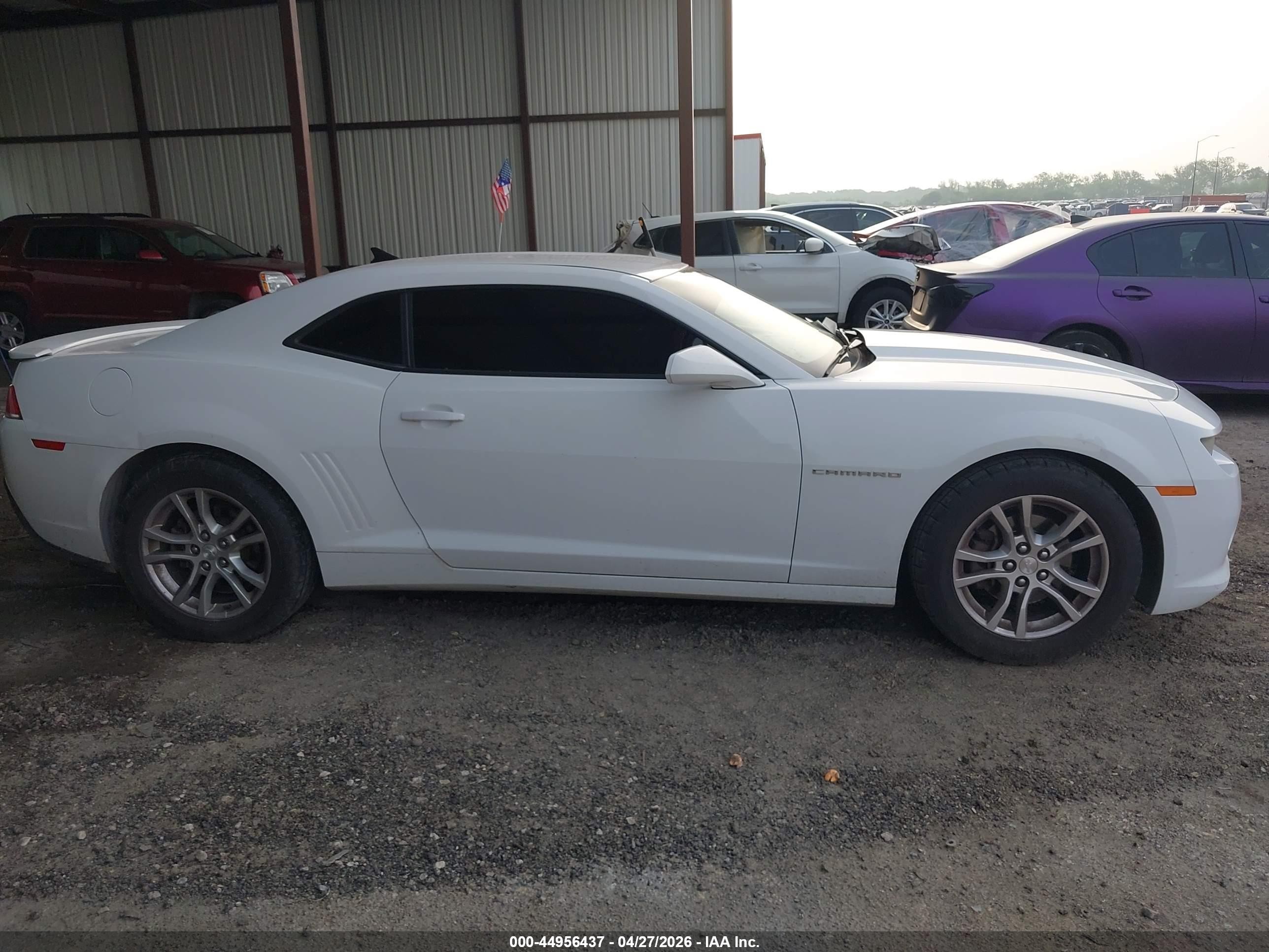 2014 Chevrolet Camaro 2ls White vin: 2G1FA1E30E9207347