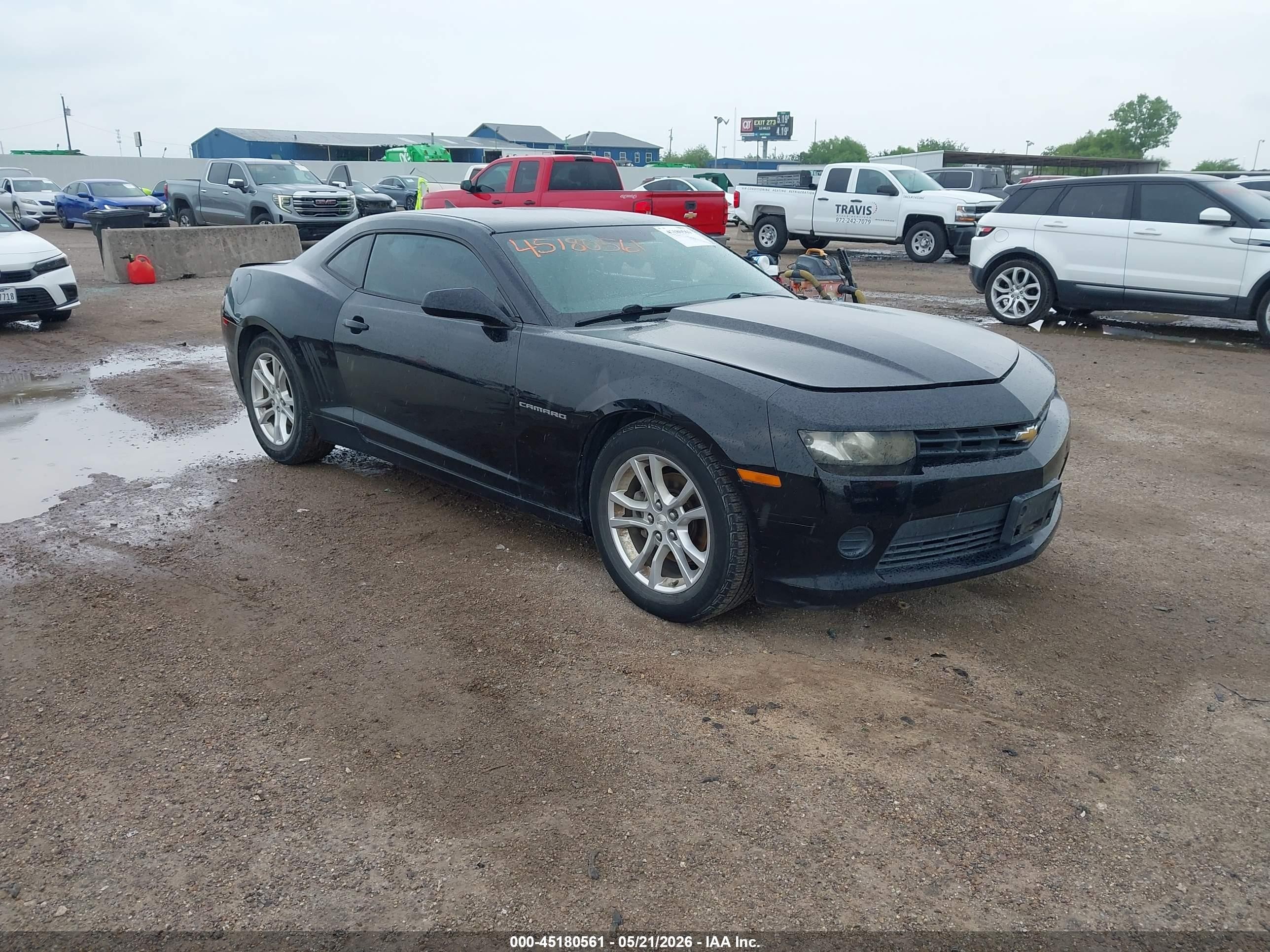 2014 Chevrolet Camaro 2ls Black vin: 2G1FA1E30E9219871