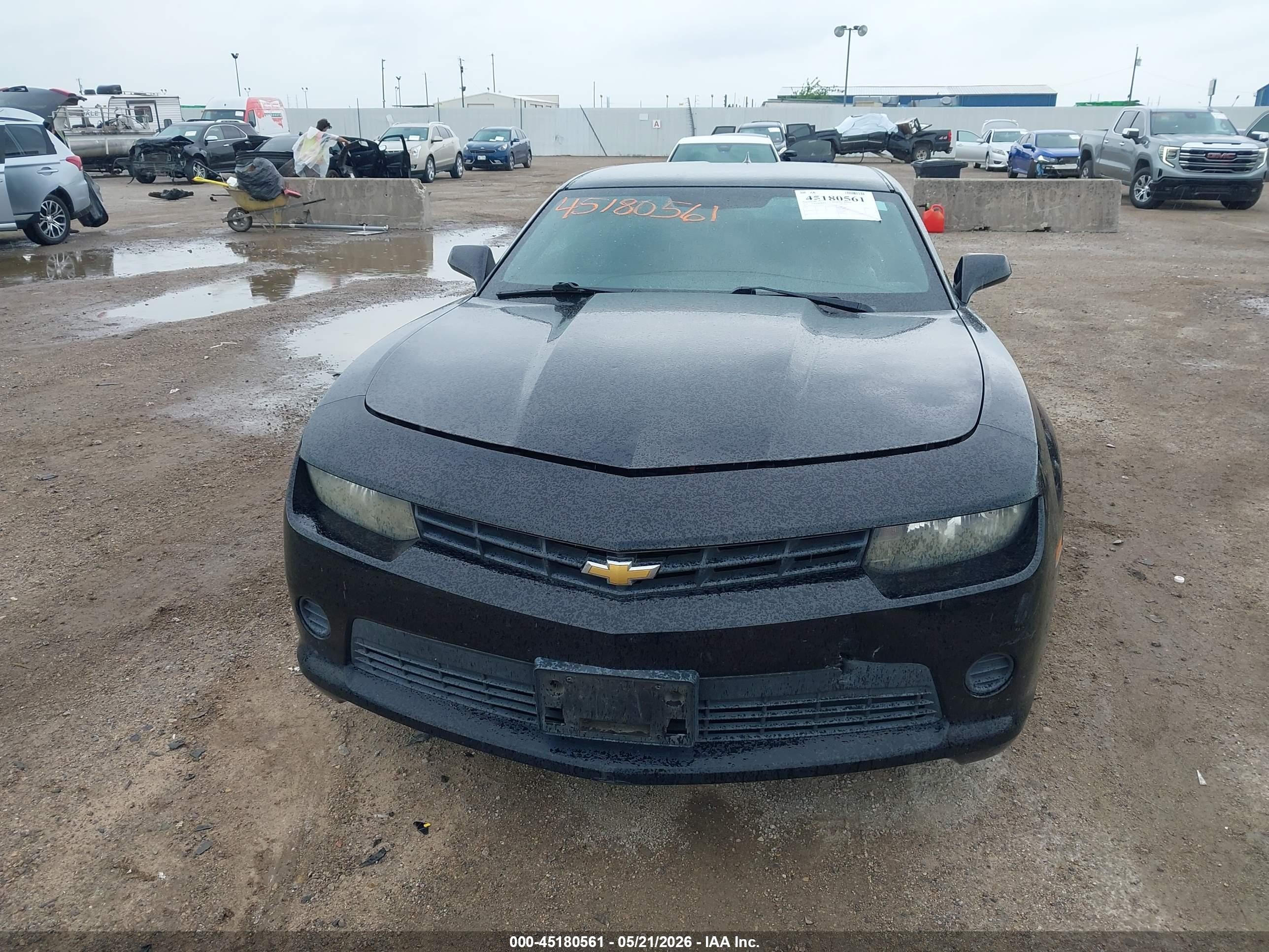 2014 Chevrolet Camaro 2ls Black vin: 2G1FA1E30E9219871