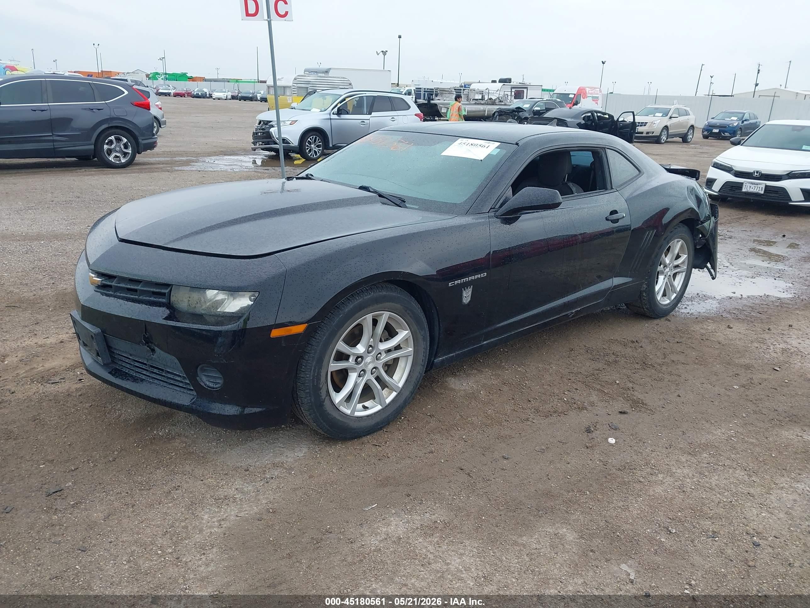 2014 Chevrolet Camaro 2ls Black vin: 2G1FA1E30E9219871