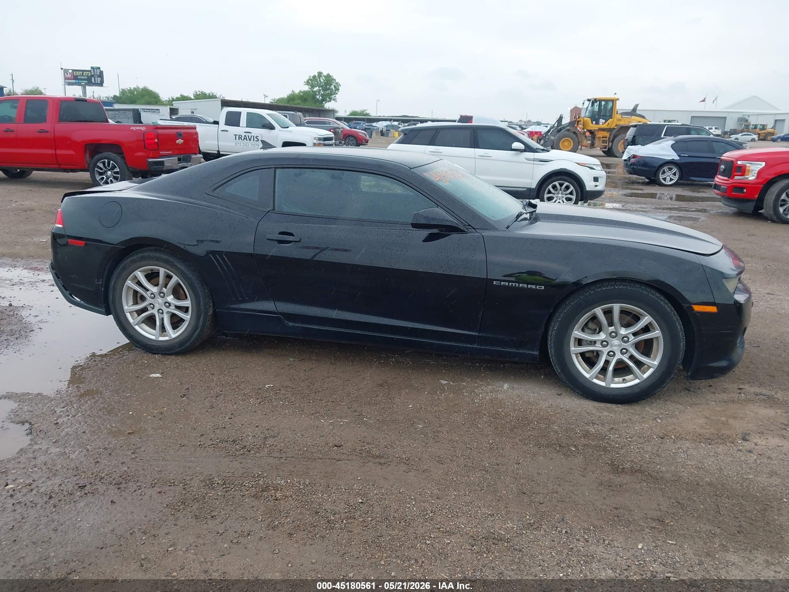 2014 Chevrolet Camaro 2ls Black vin: 2G1FA1E30E9219871