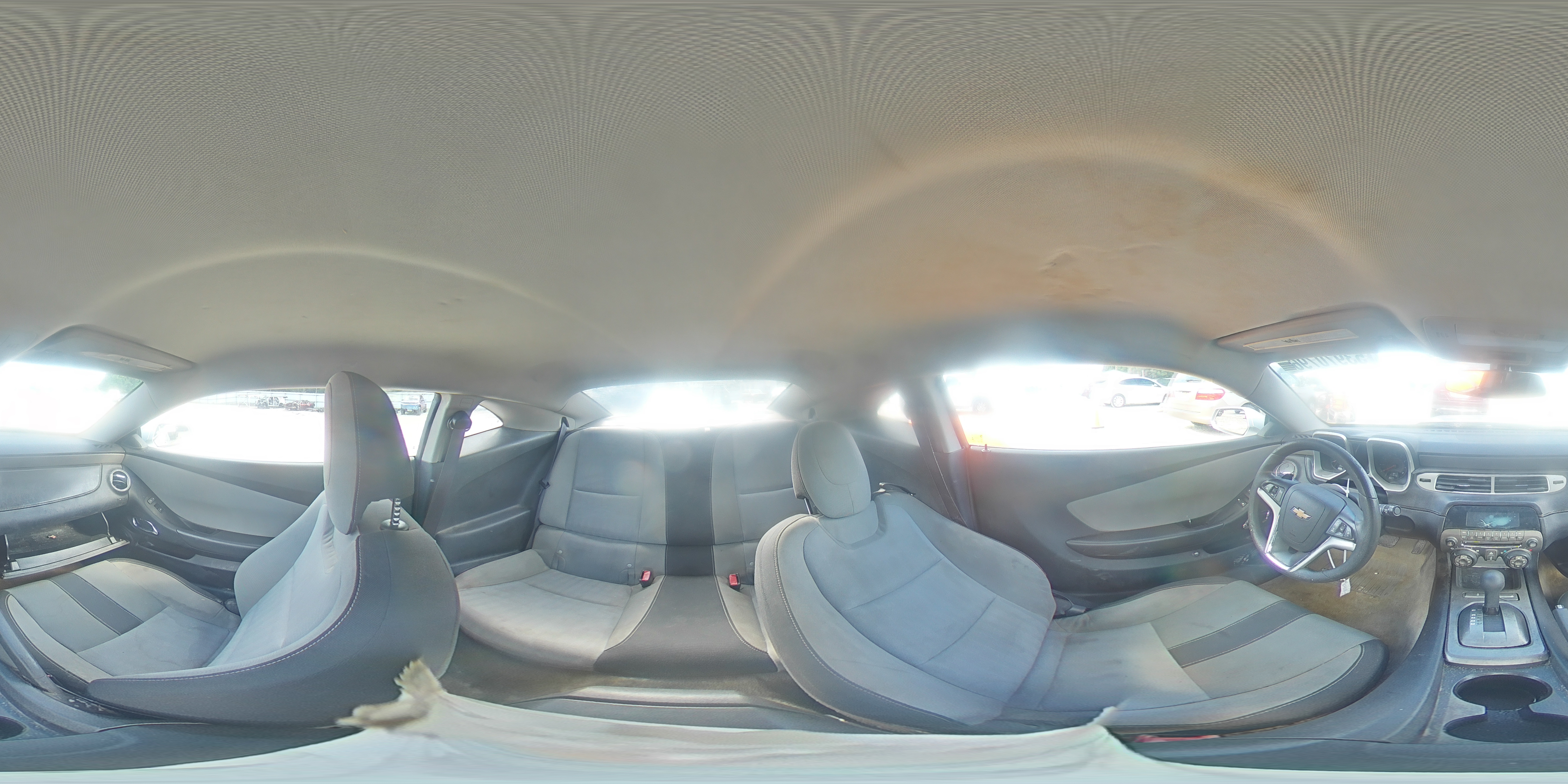 2014 Chevrolet Camaro Ls Silver vin: 2G1FA1E30E9240218