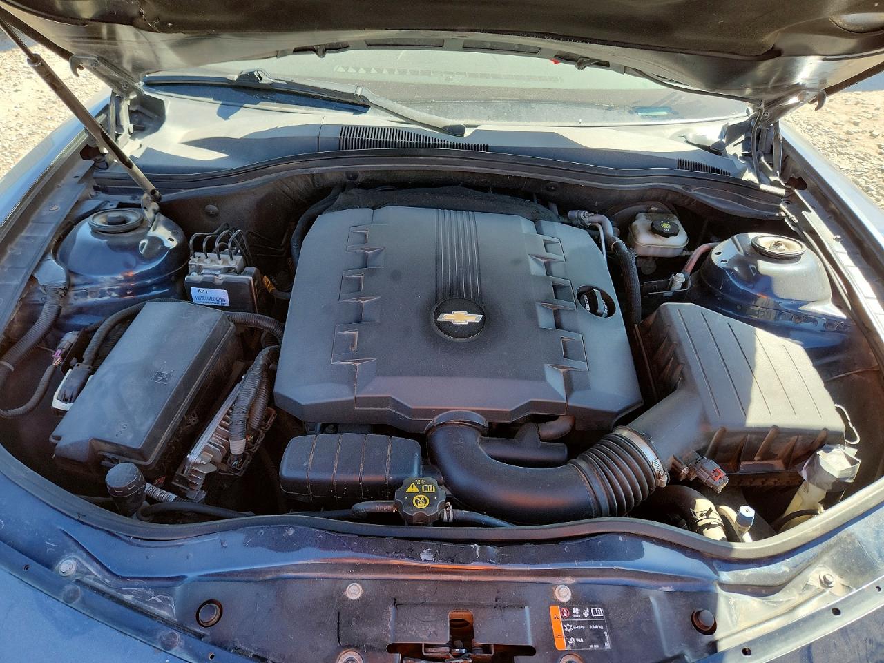 2014 Chevrolet Camaro Ls Blue vin: 2G1FA1E30E9290018
