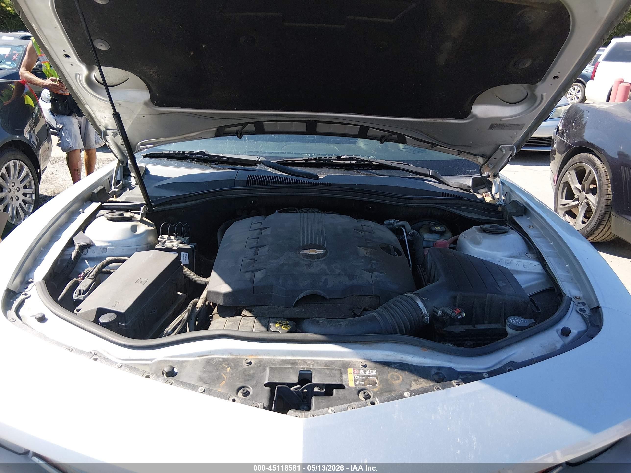 2012 Chevrolet Camaro 2ls Silver vin: 2G1FA1E31C9118514