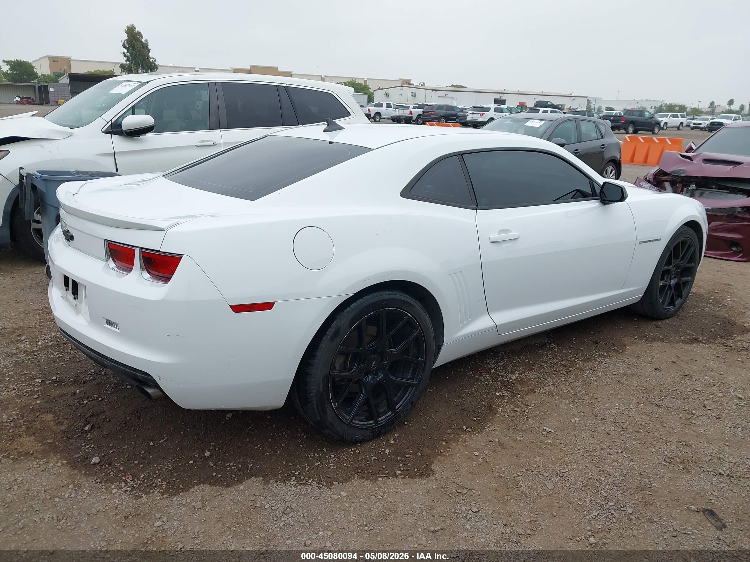 2012 Chevrolet Camaro 2ls White vin: 2G1FA1E31C9152209