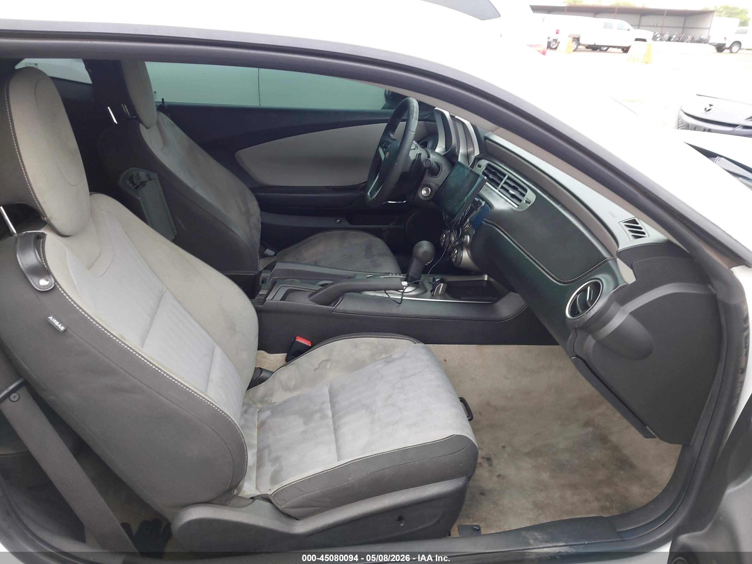 2012 Chevrolet Camaro 2ls White vin: 2G1FA1E31C9152209