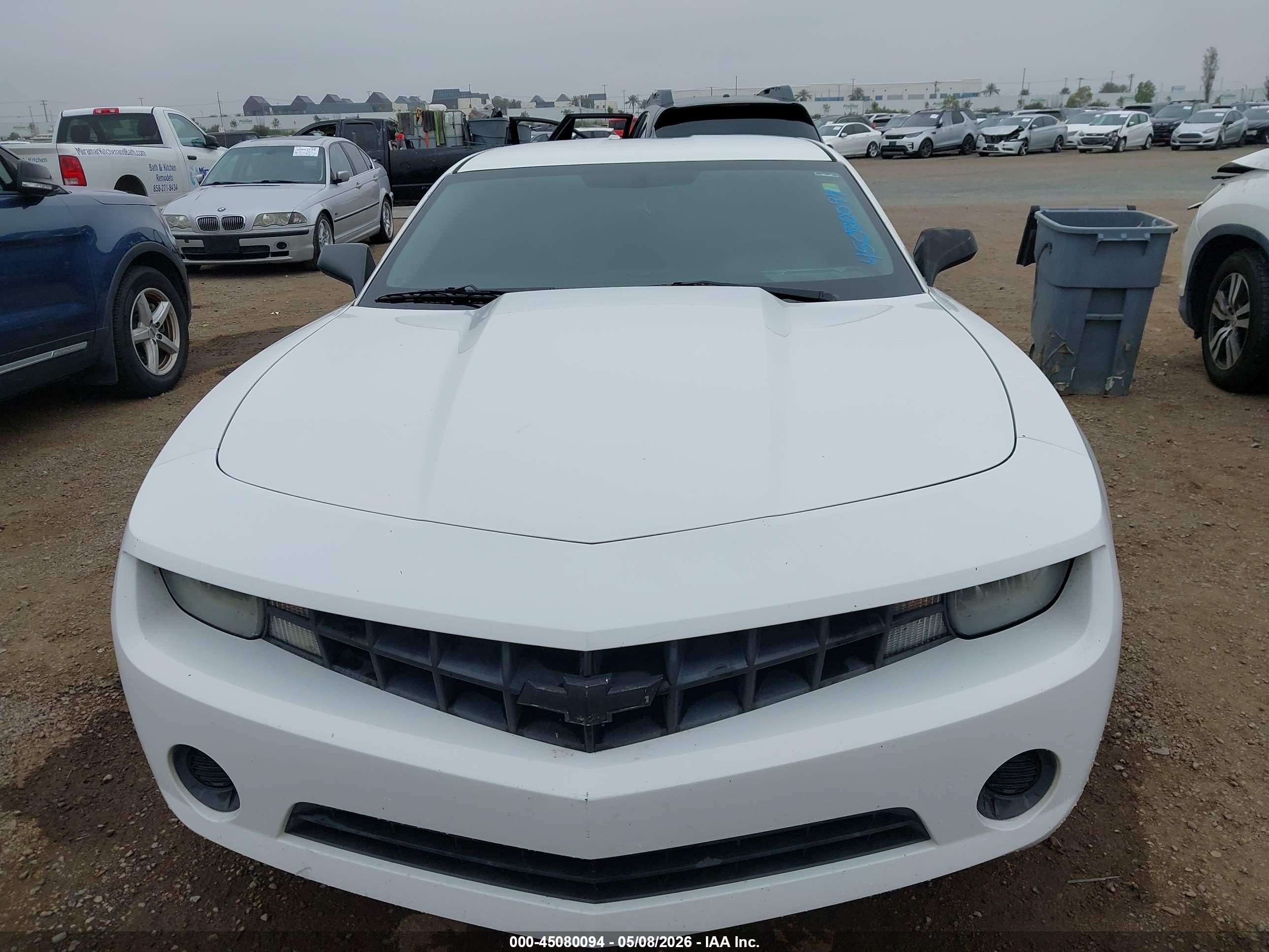 2012 Chevrolet Camaro 2ls White vin: 2G1FA1E31C9152209