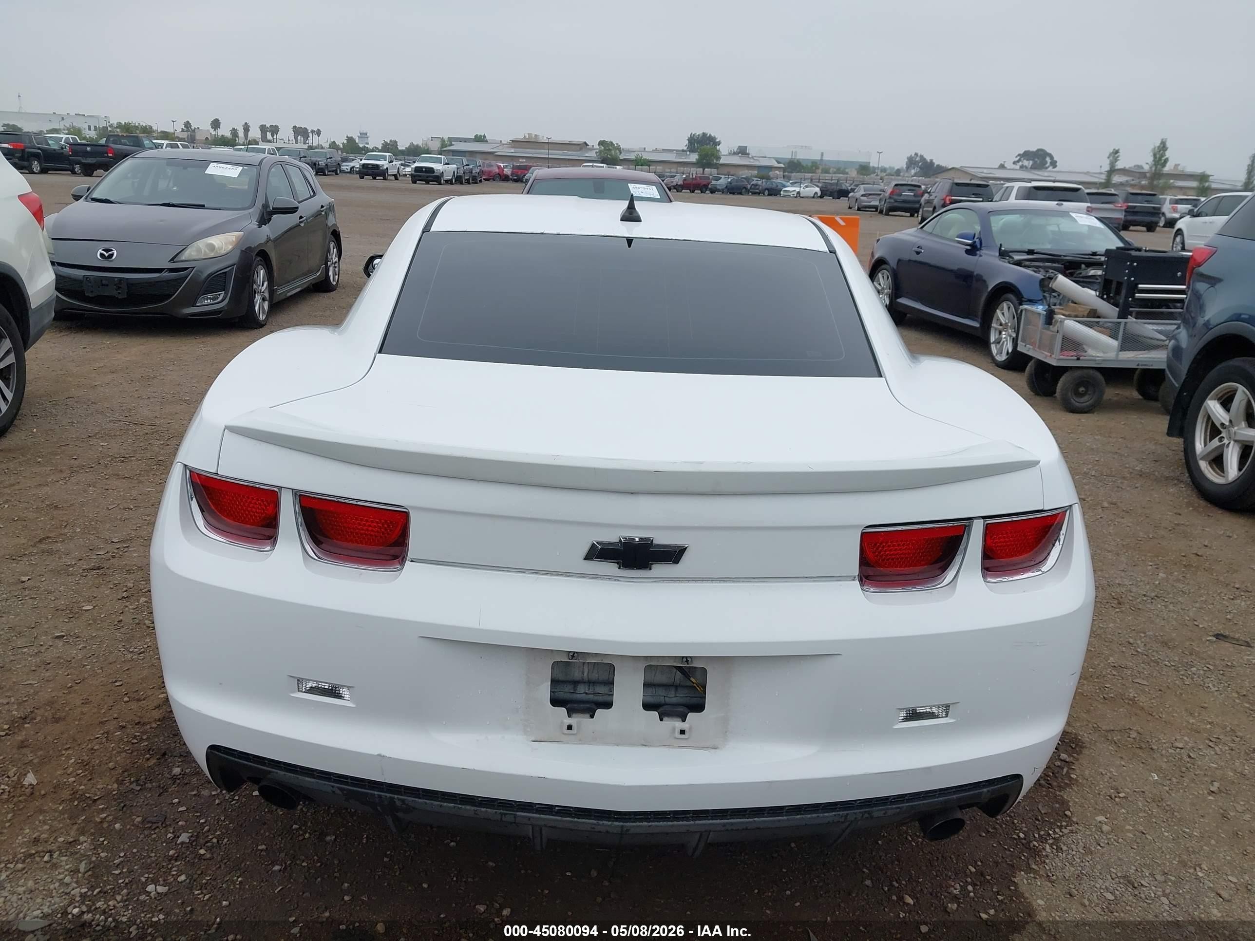 2012 Chevrolet Camaro 2ls White vin: 2G1FA1E31C9152209