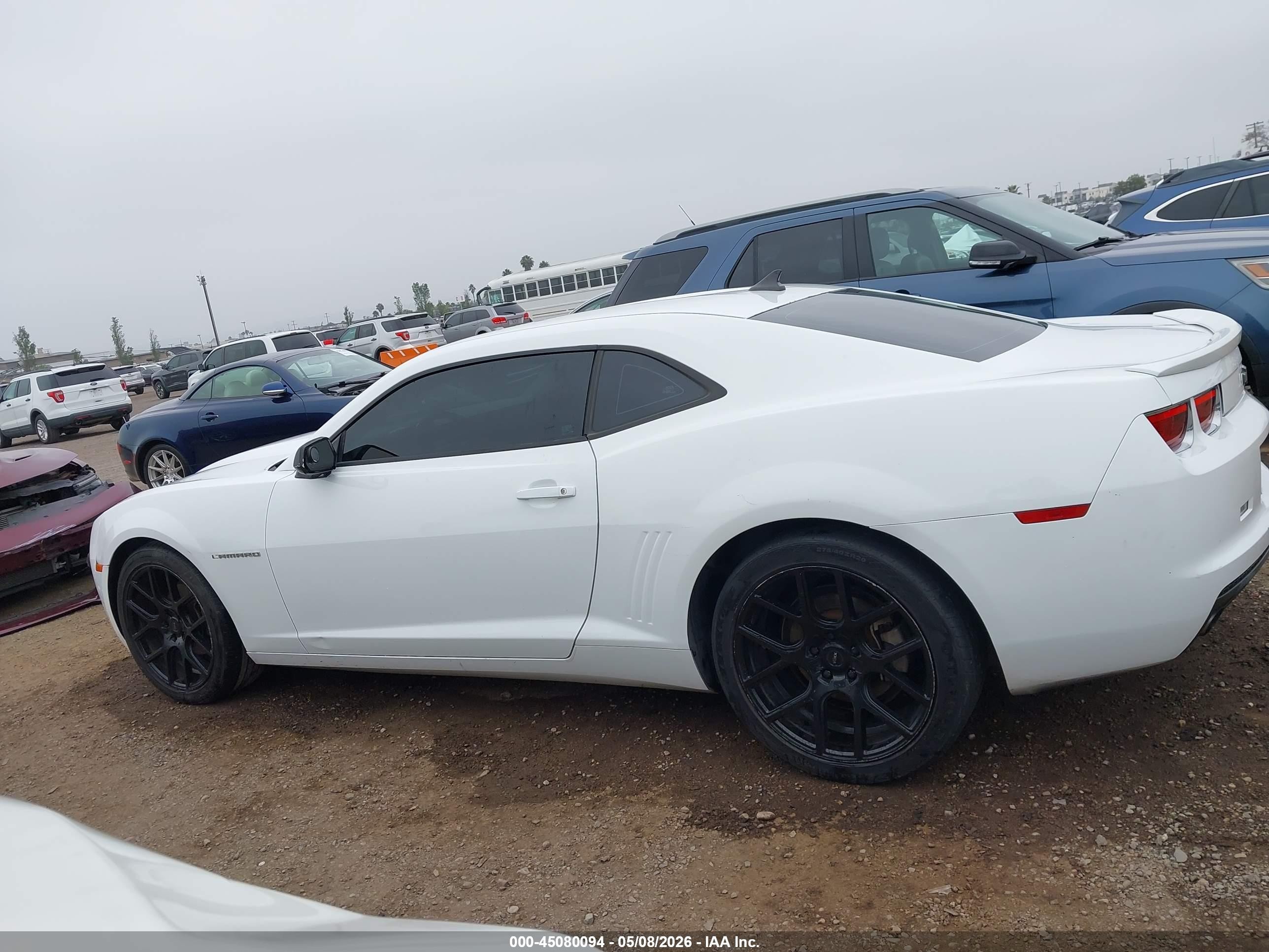 2012 Chevrolet Camaro 2ls White vin: 2G1FA1E31C9152209
