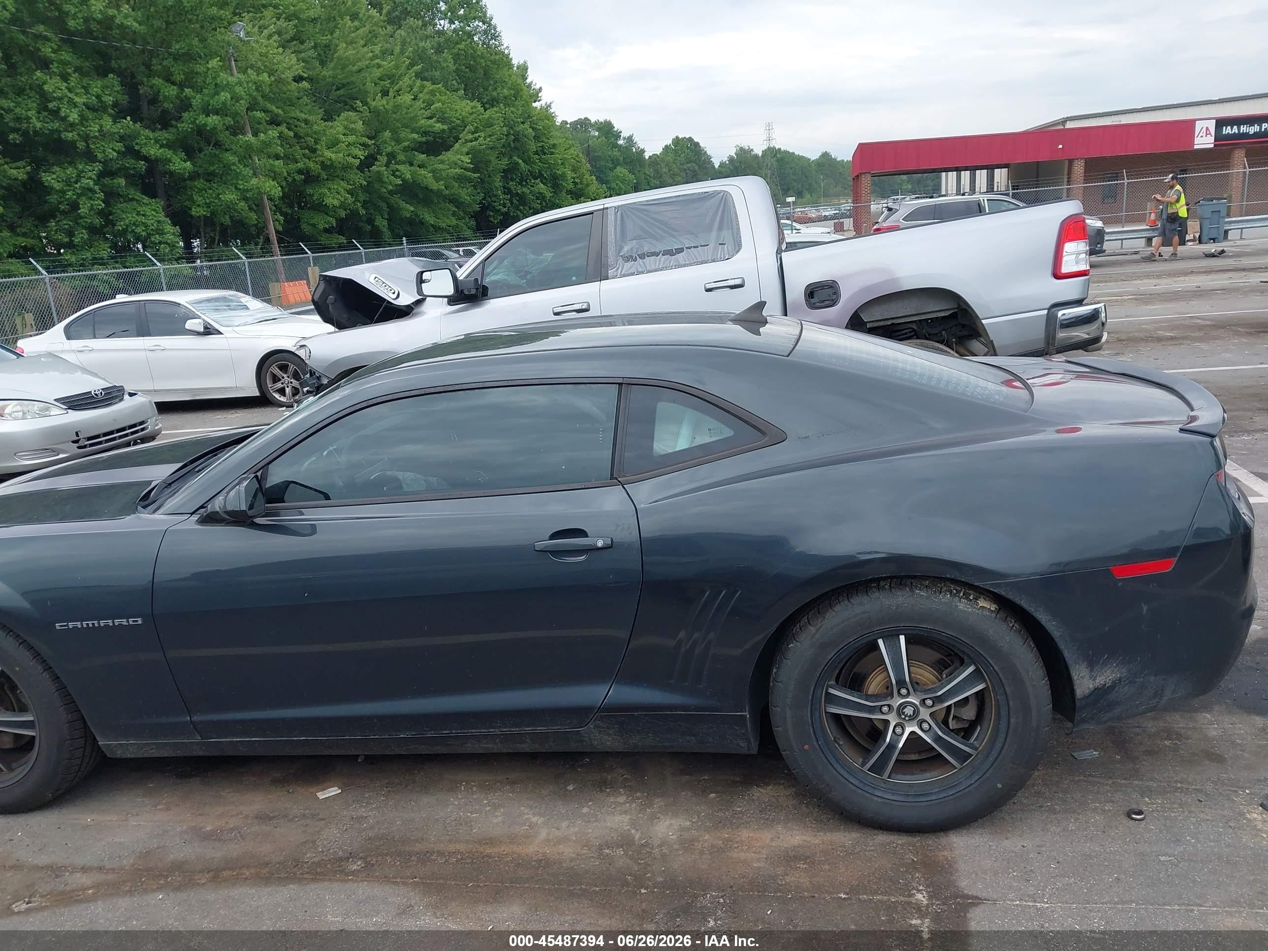 2012 Chevrolet Camaro 2ls Серый vin: 2G1FA1E31C9180365