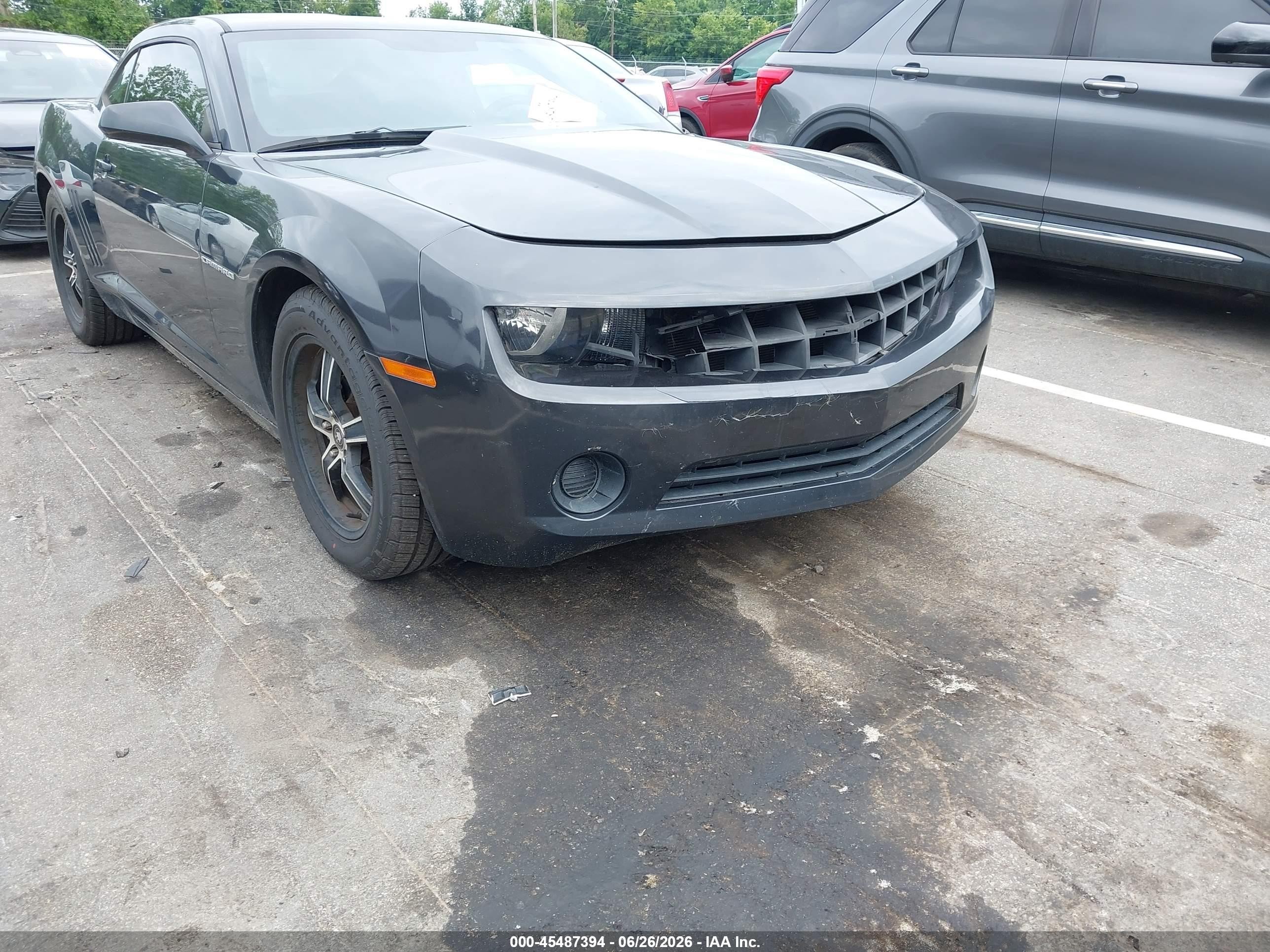 2012 Chevrolet Camaro 2ls Серый vin: 2G1FA1E31C9180365