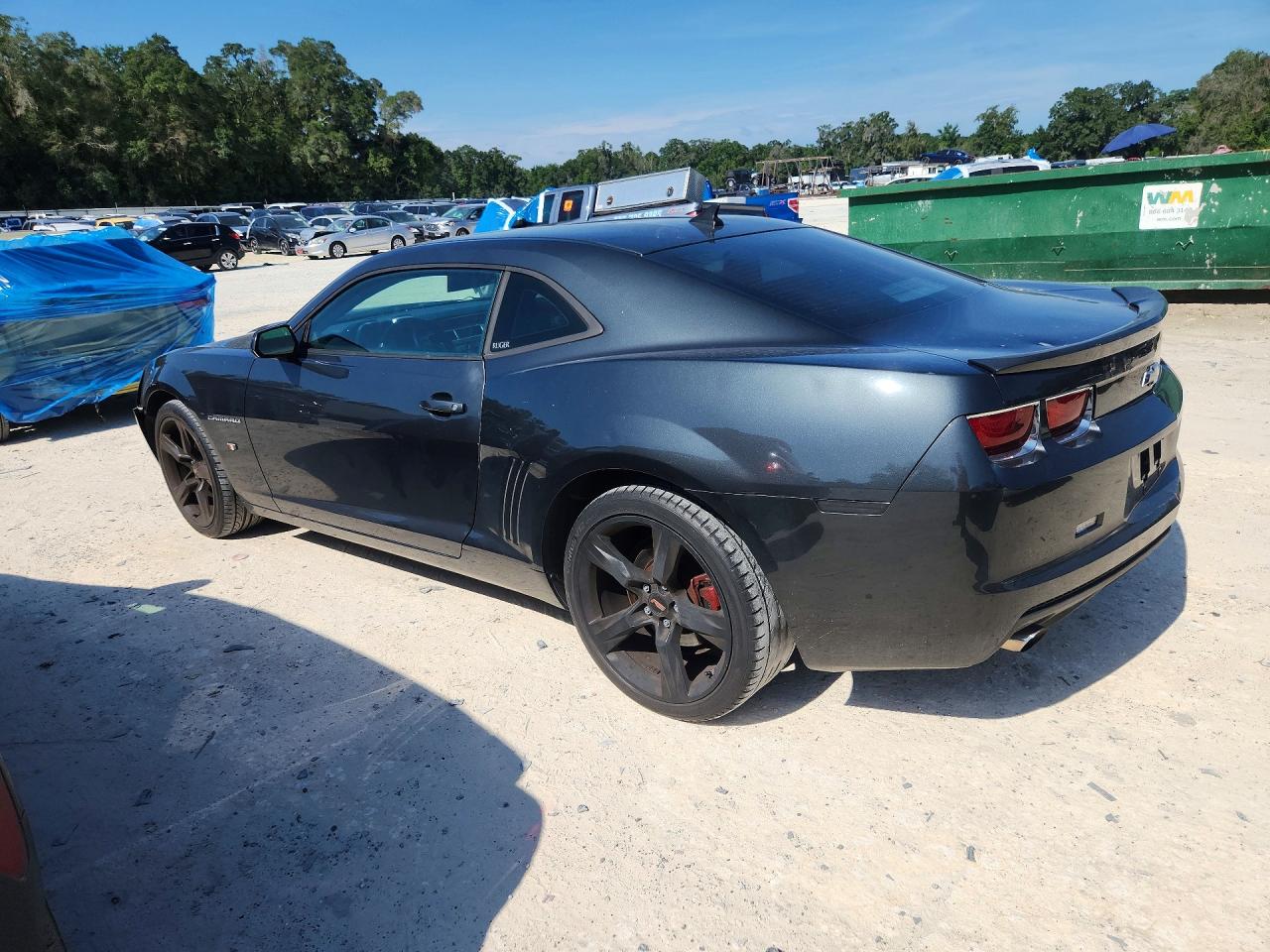 2012 Chevrolet Camaro Ls Gray vin: 2G1FA1E31C9182097