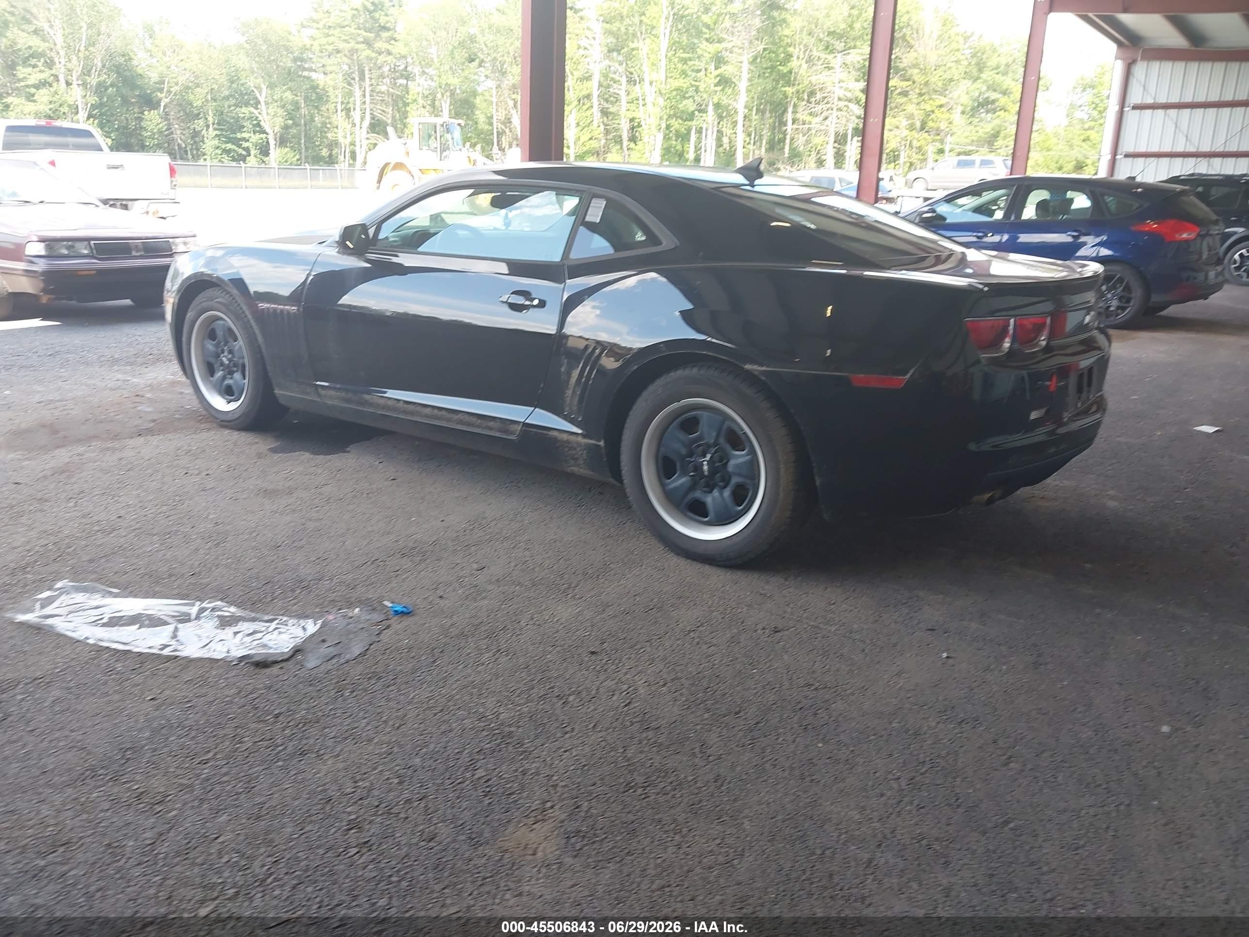 2012 Chevrolet Camaro 2ls Black vin: 2G1FA1E31C9202381