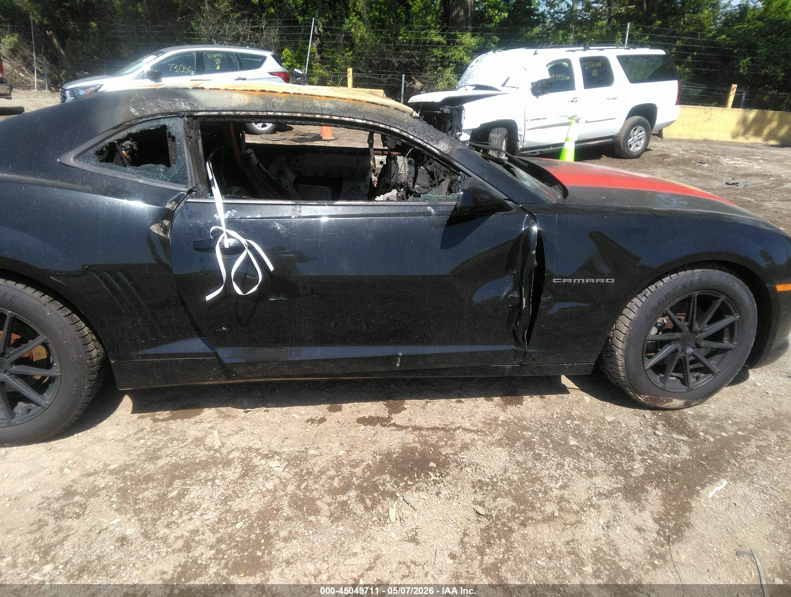 2014 Chevrolet Camaro 2ls Black vin: 2G1FA1E31E9133825