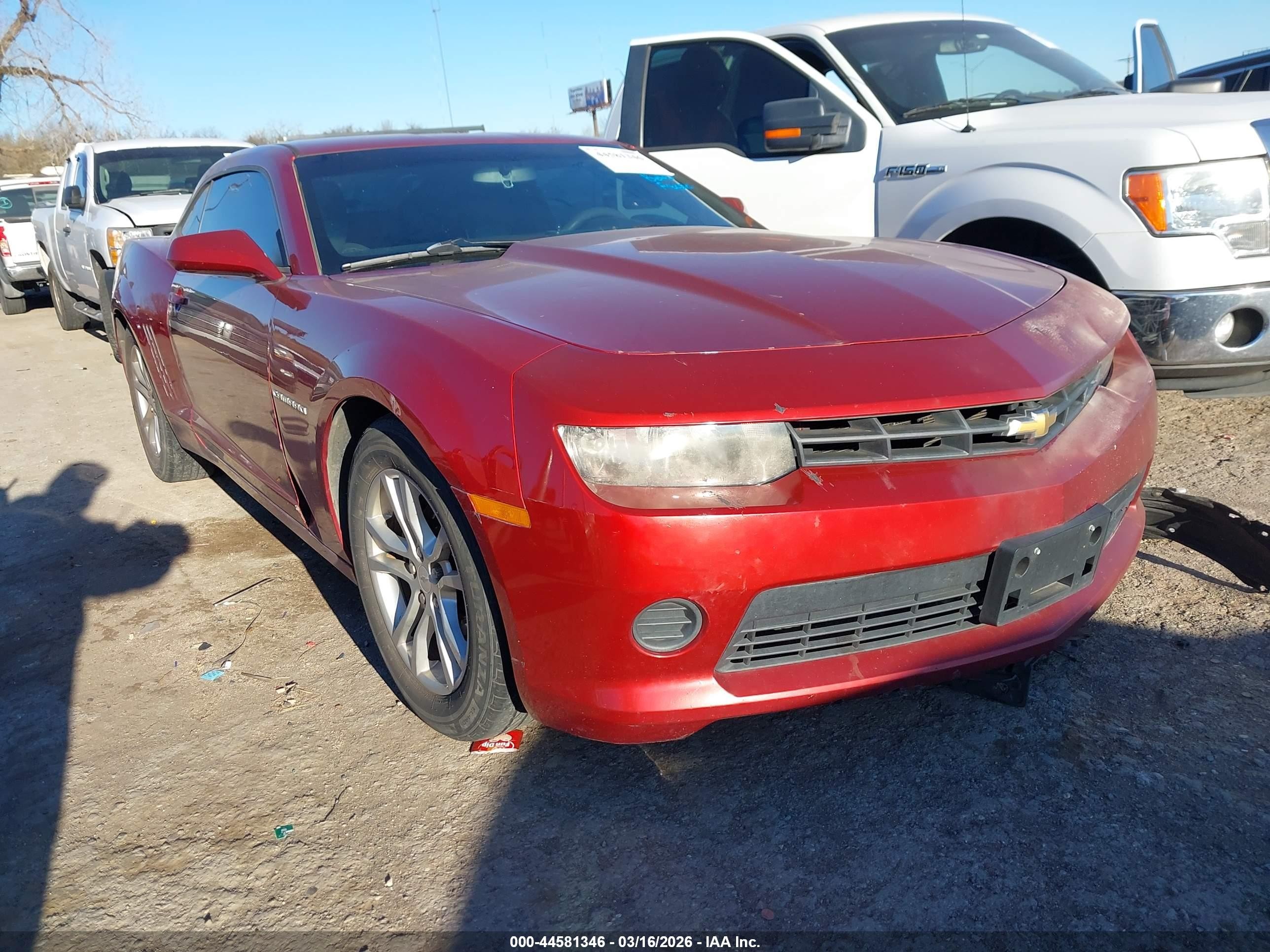2014 Chevrolet Camaro 2ls Красный vin: 2G1FA1E31E9250207