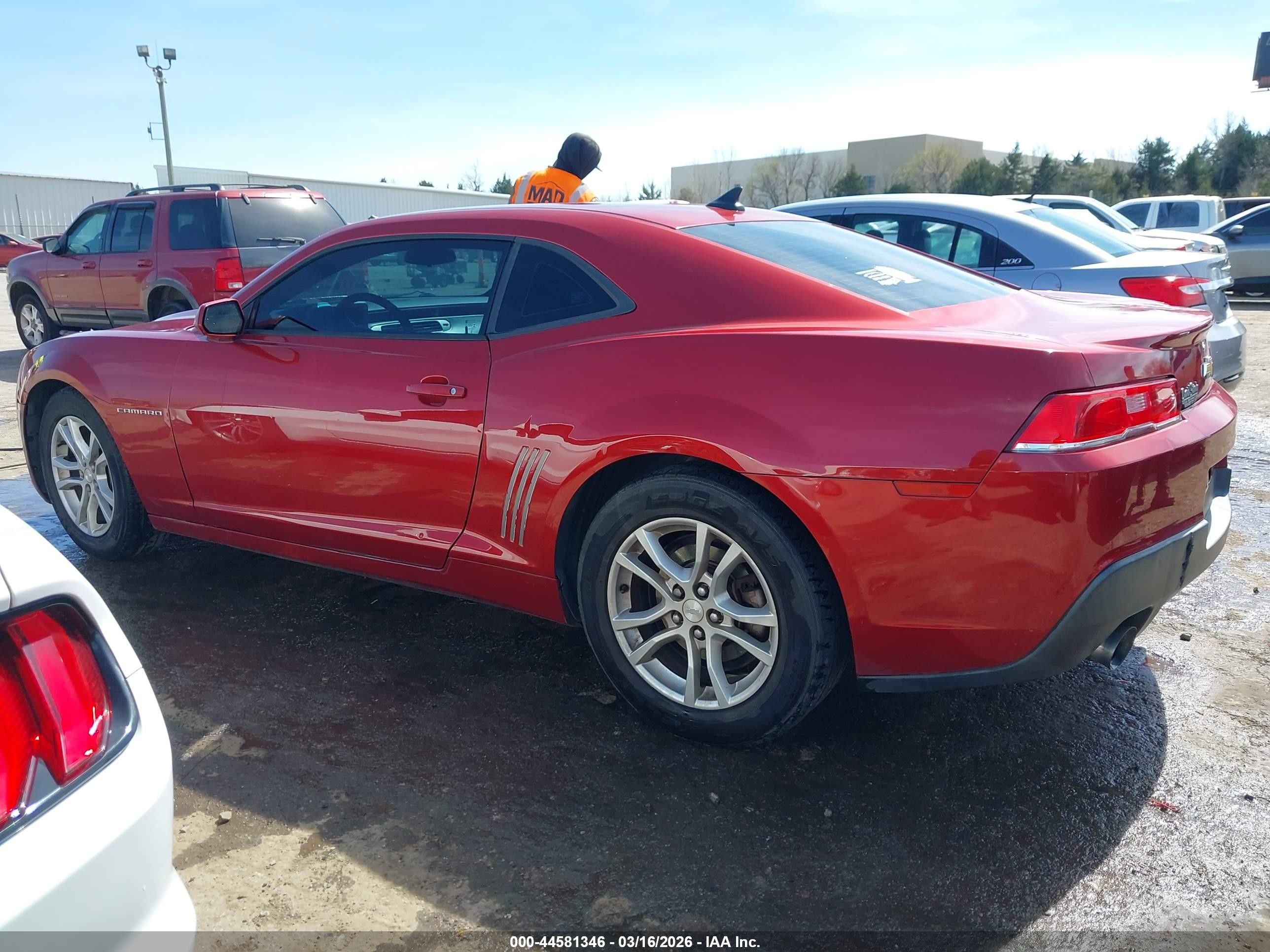 2014 Chevrolet Camaro 2ls Красный vin: 2G1FA1E31E9250207