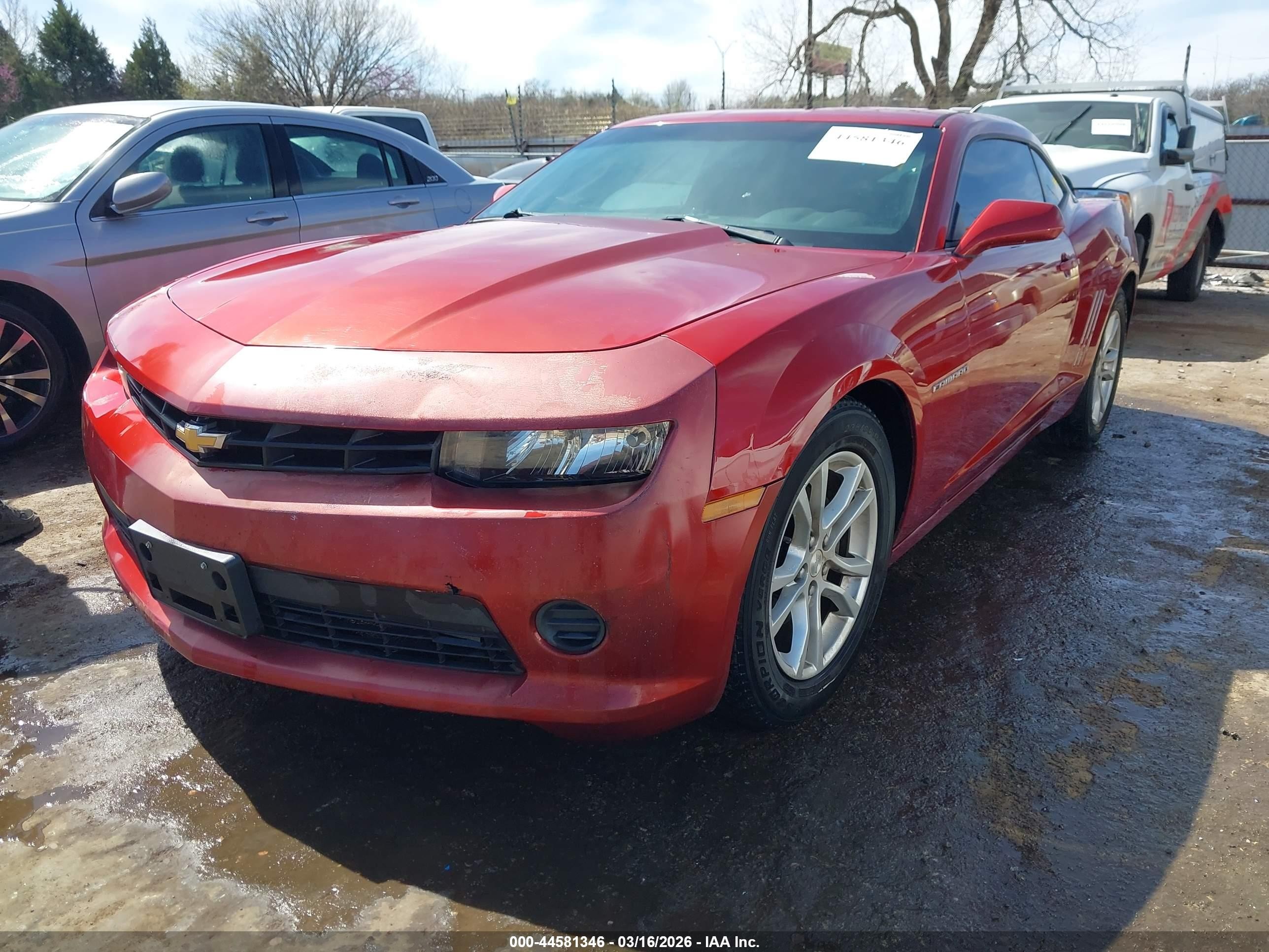 2014 Chevrolet Camaro 2ls Красный vin: 2G1FA1E31E9250207