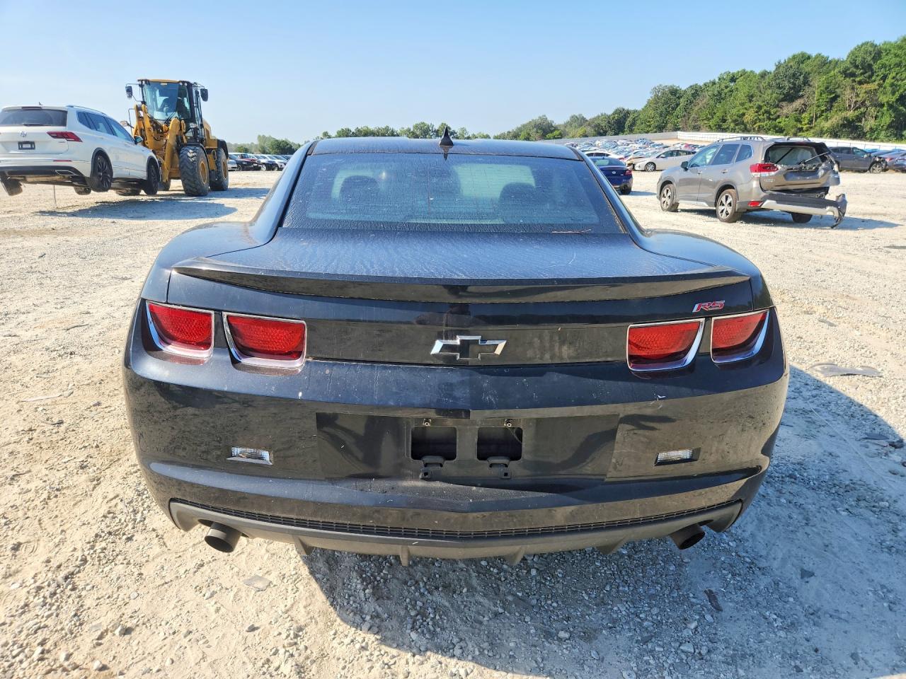 2012 Chevrolet Camaro Ls Black vin: 2G1FA1E32C9108364