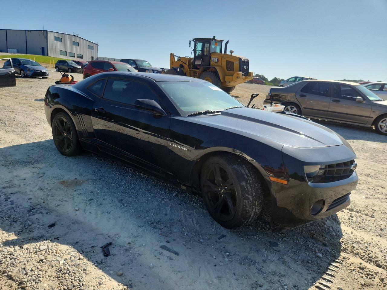 2012 Chevrolet Camaro Ls Black vin: 2G1FA1E32C9108364
