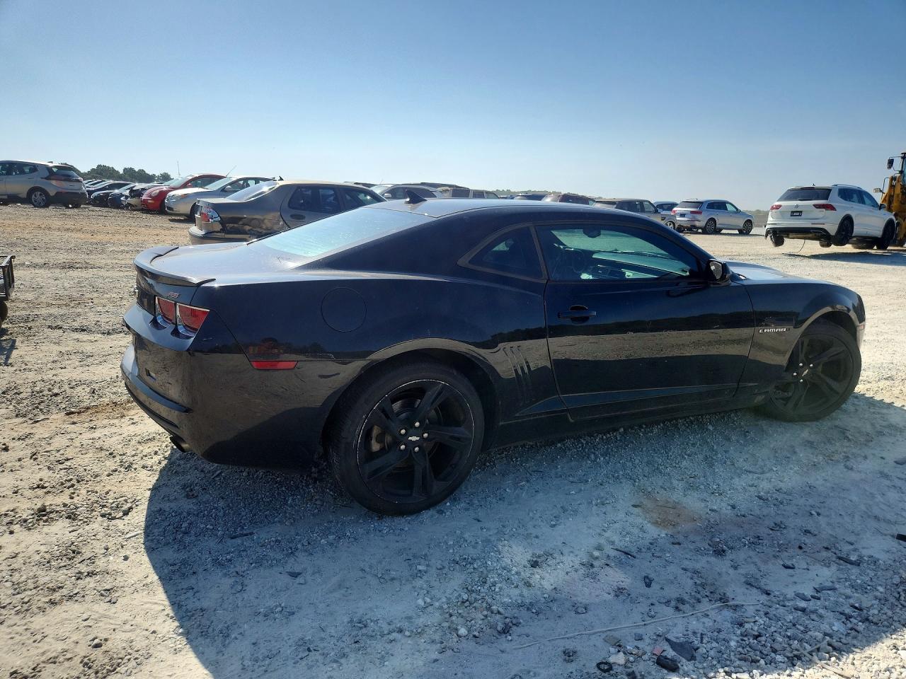 2012 Chevrolet Camaro Ls Black vin: 2G1FA1E32C9108364