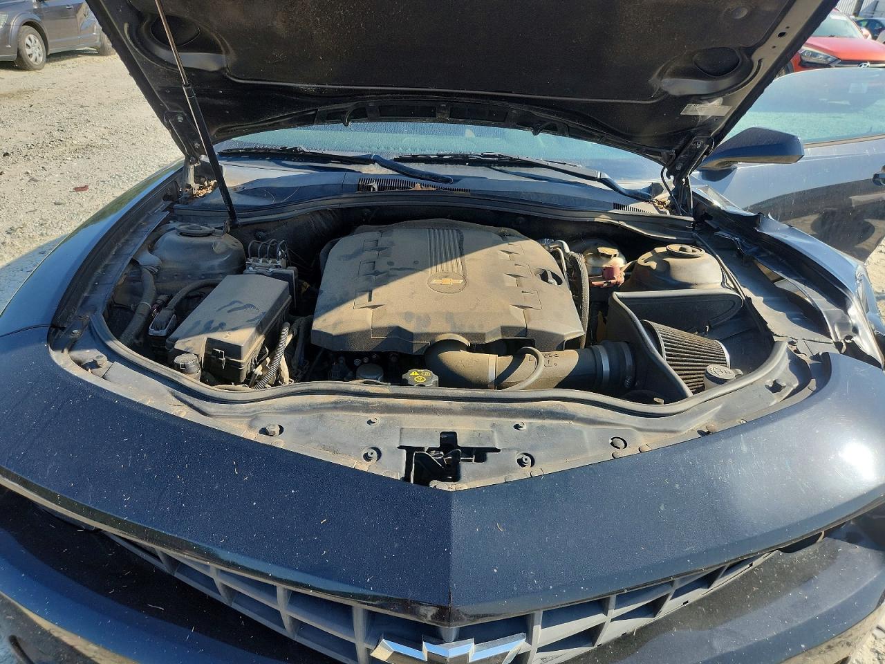 2012 Chevrolet Camaro Ls Black vin: 2G1FA1E32C9108364