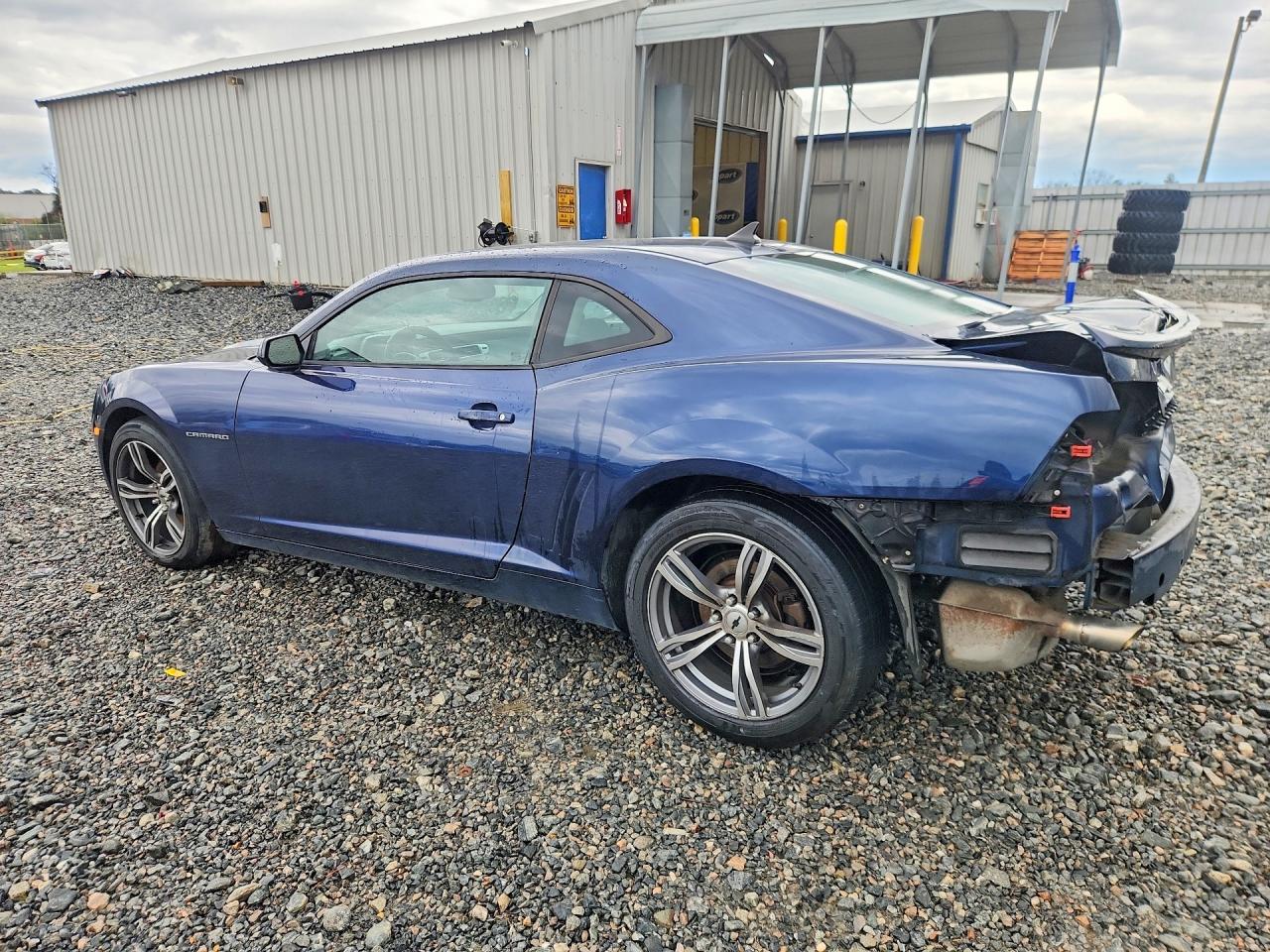 2012 Chevrolet Camaro Ls Blue vin: 2G1FA1E32C9147441