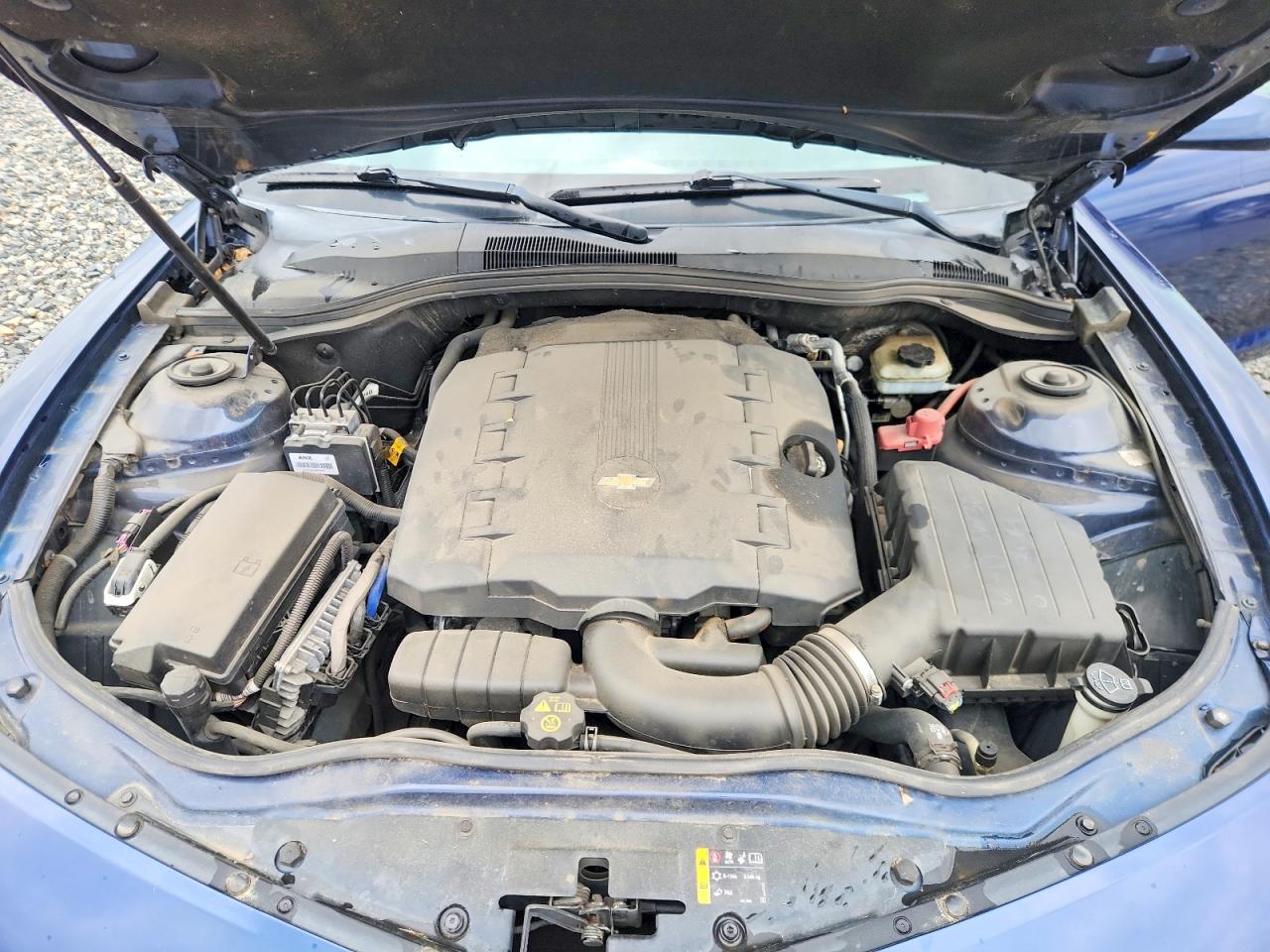 2012 Chevrolet Camaro Ls Blue vin: 2G1FA1E32C9147441