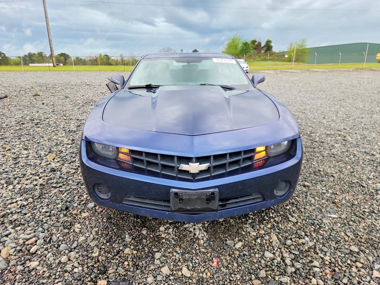 2012 Chevrolet Camaro Ls Blue vin: 2G1FA1E32C9147441