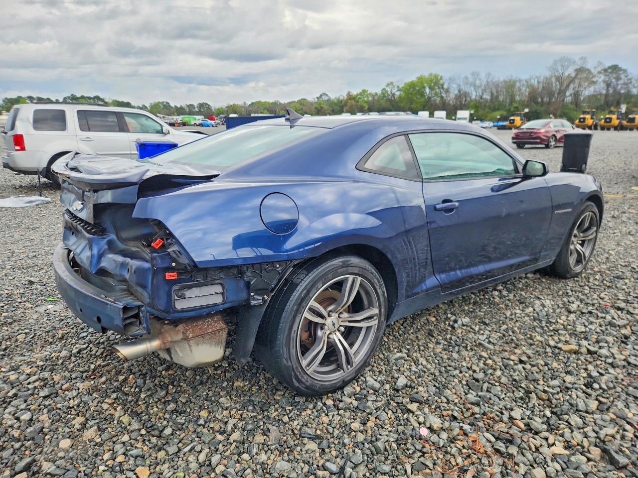 2012 Chevrolet Camaro Ls Blue vin: 2G1FA1E32C9147441