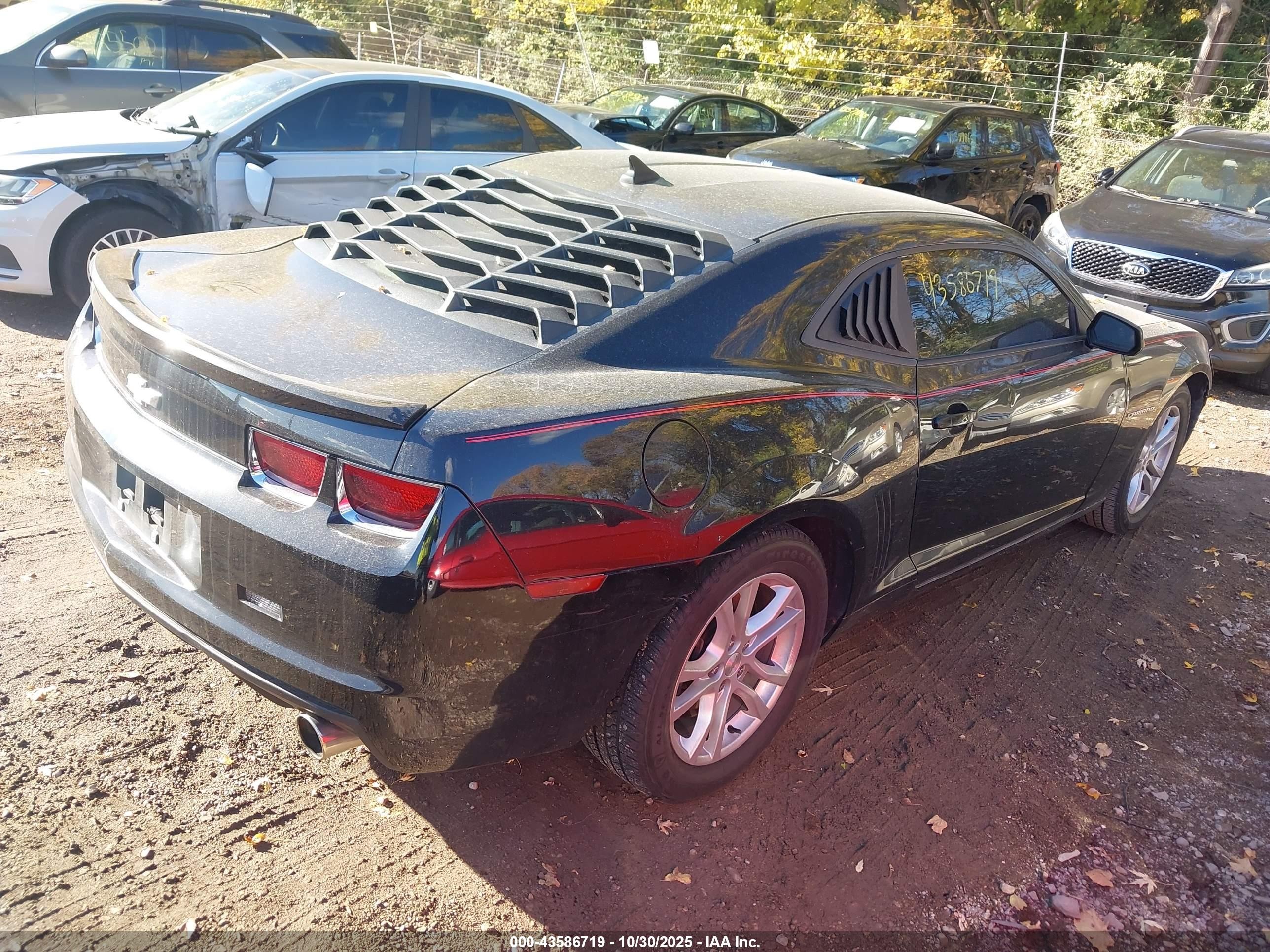2012 Chevrolet Camaro 2ls Black vin: 2G1FA1E33C9133418