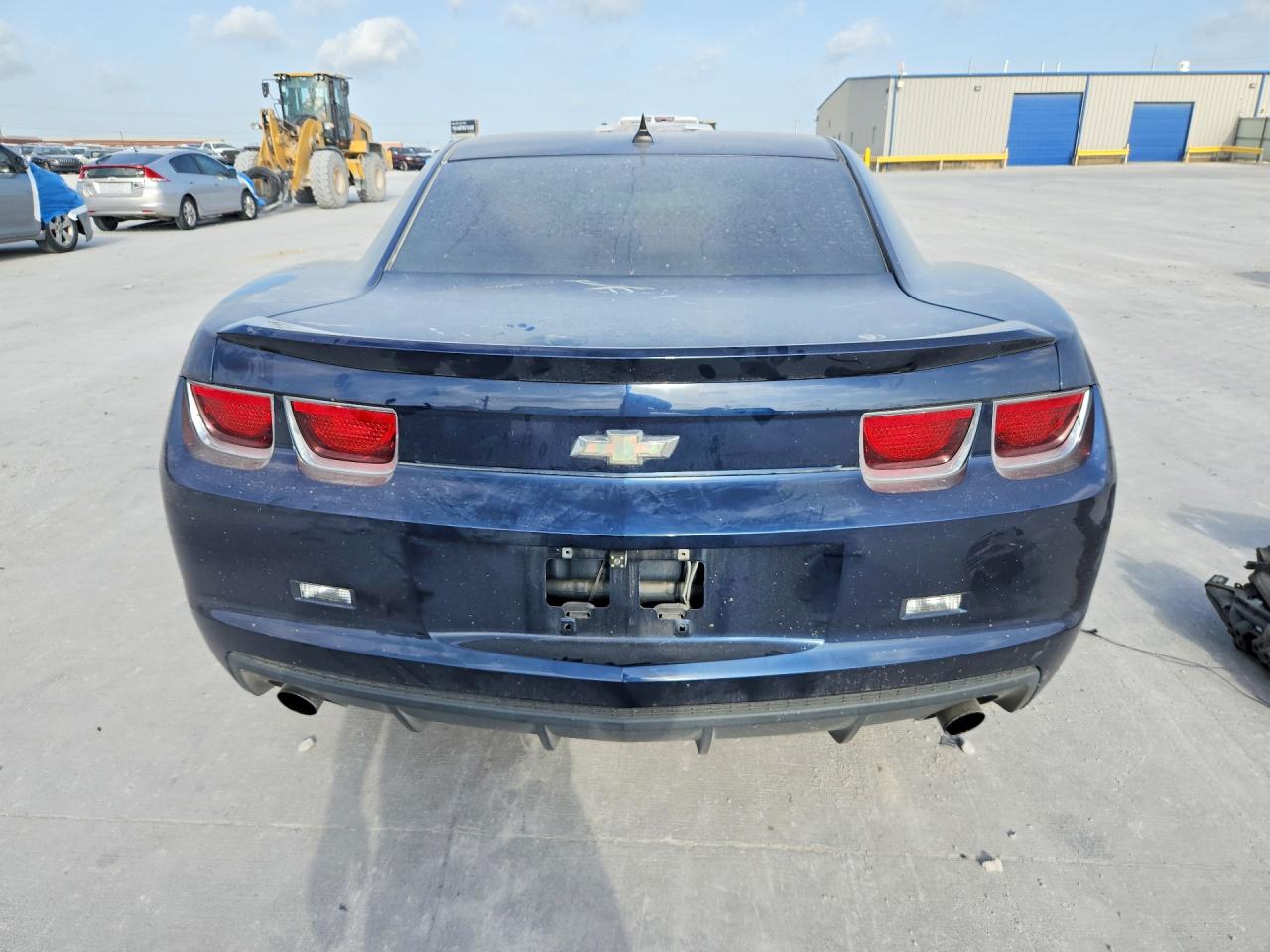 2012 Chevrolet Camaro Ls Blue vin: 2G1FA1E33C9176611