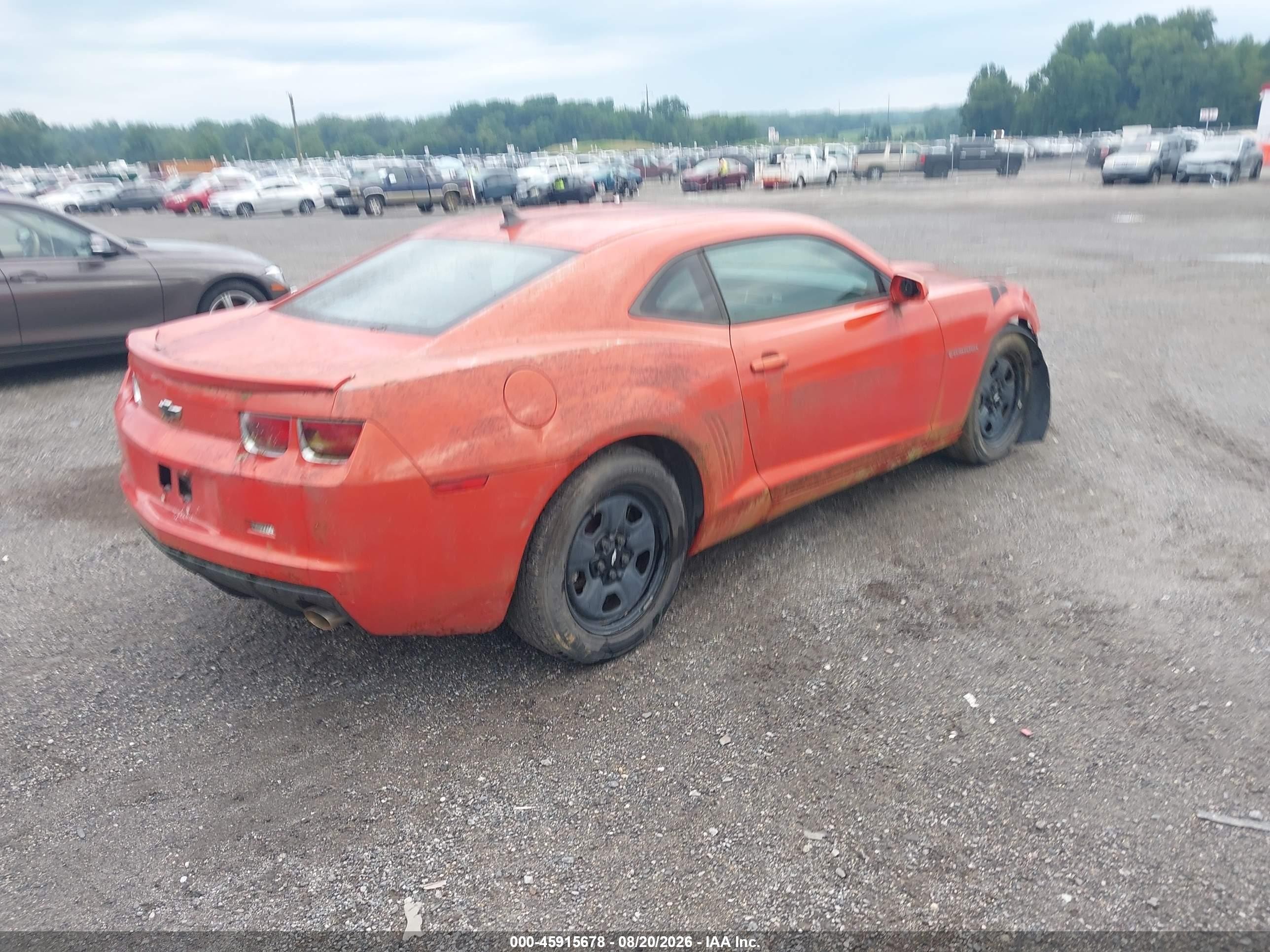 2013 Chevrolet Camaro 2ls Orange vin: 2G1FA1E33D9185682