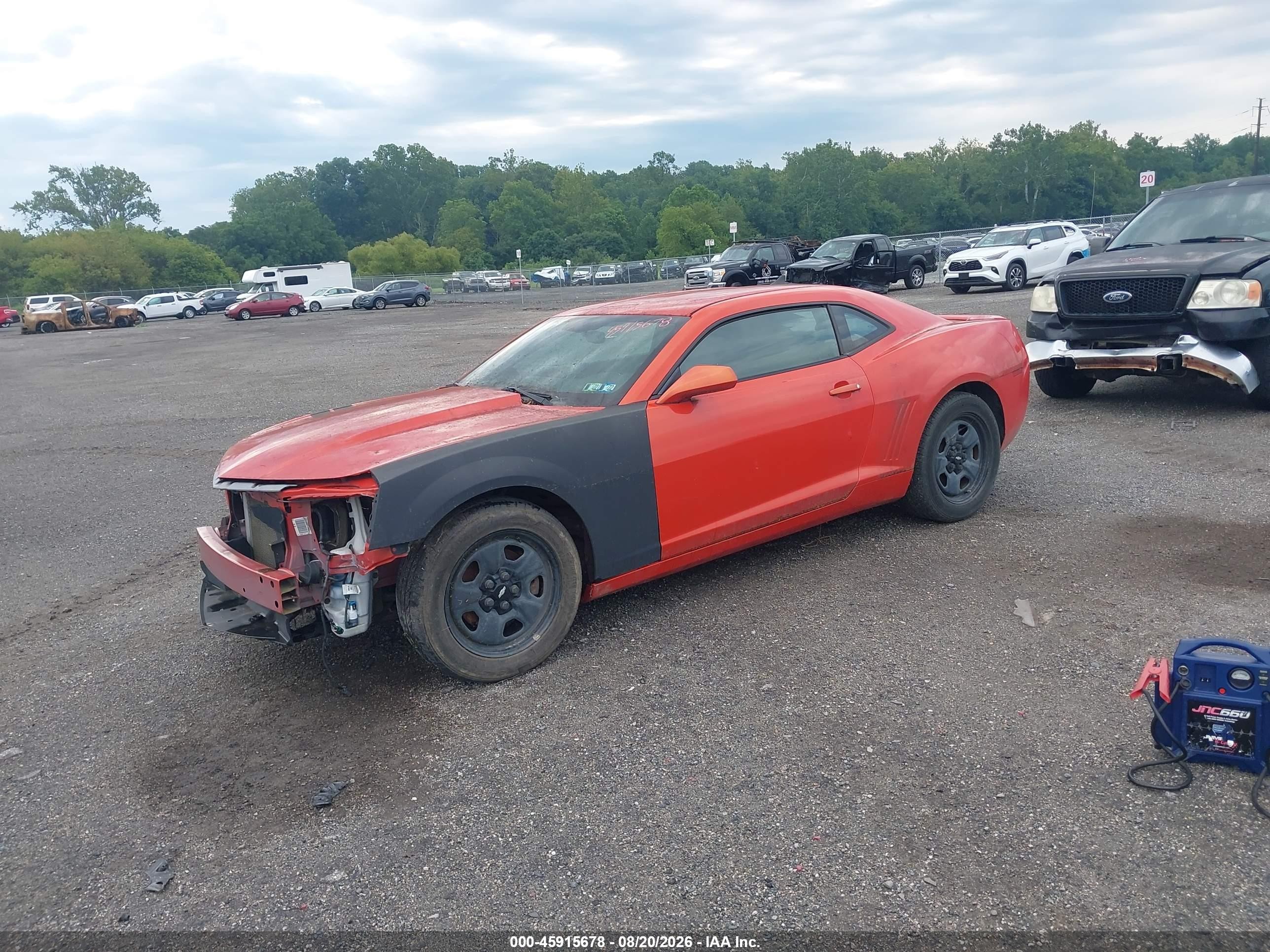 2013 Chevrolet Camaro 2ls Orange vin: 2G1FA1E33D9185682