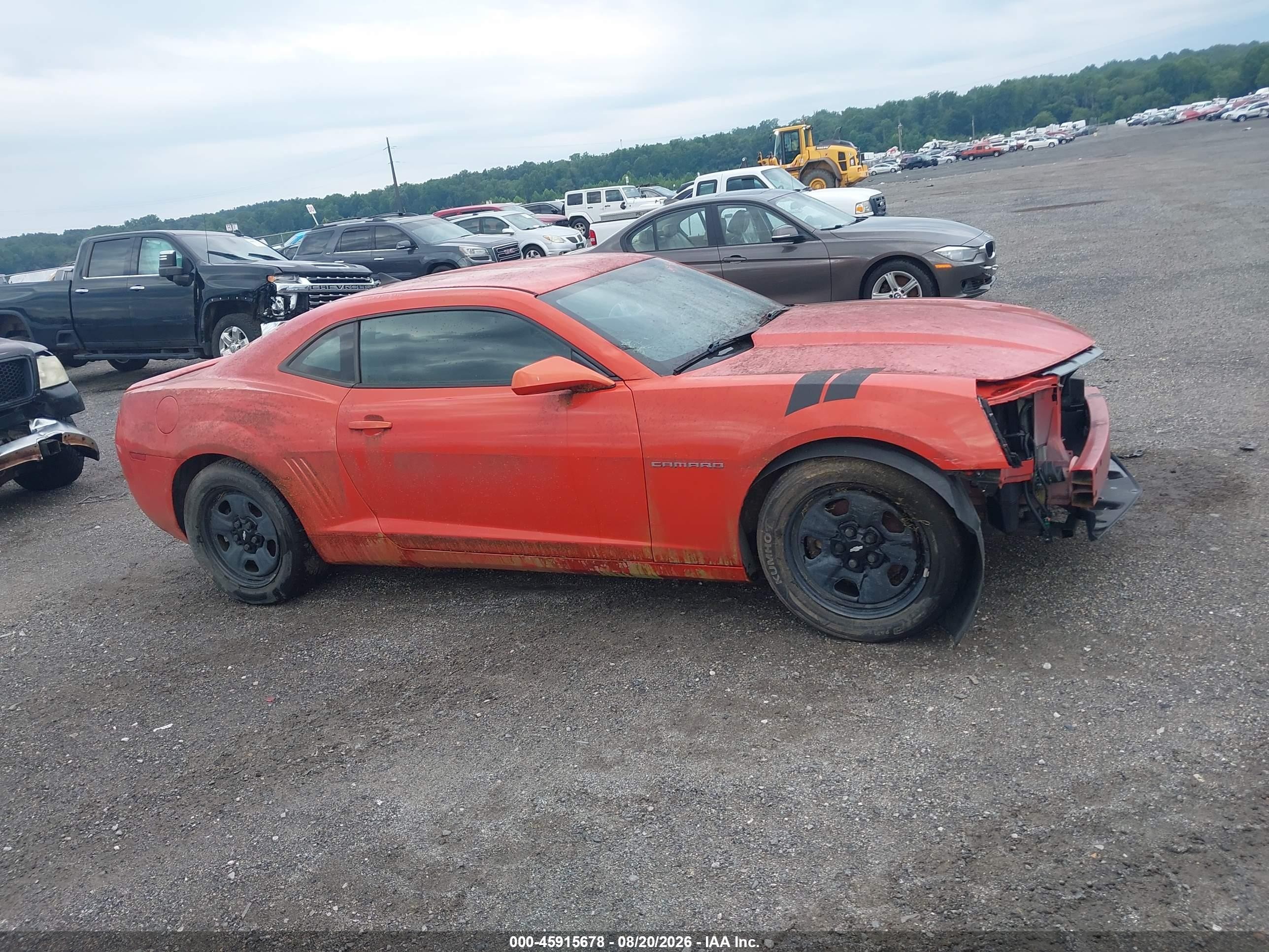 2013 Chevrolet Camaro 2ls Orange vin: 2G1FA1E33D9185682