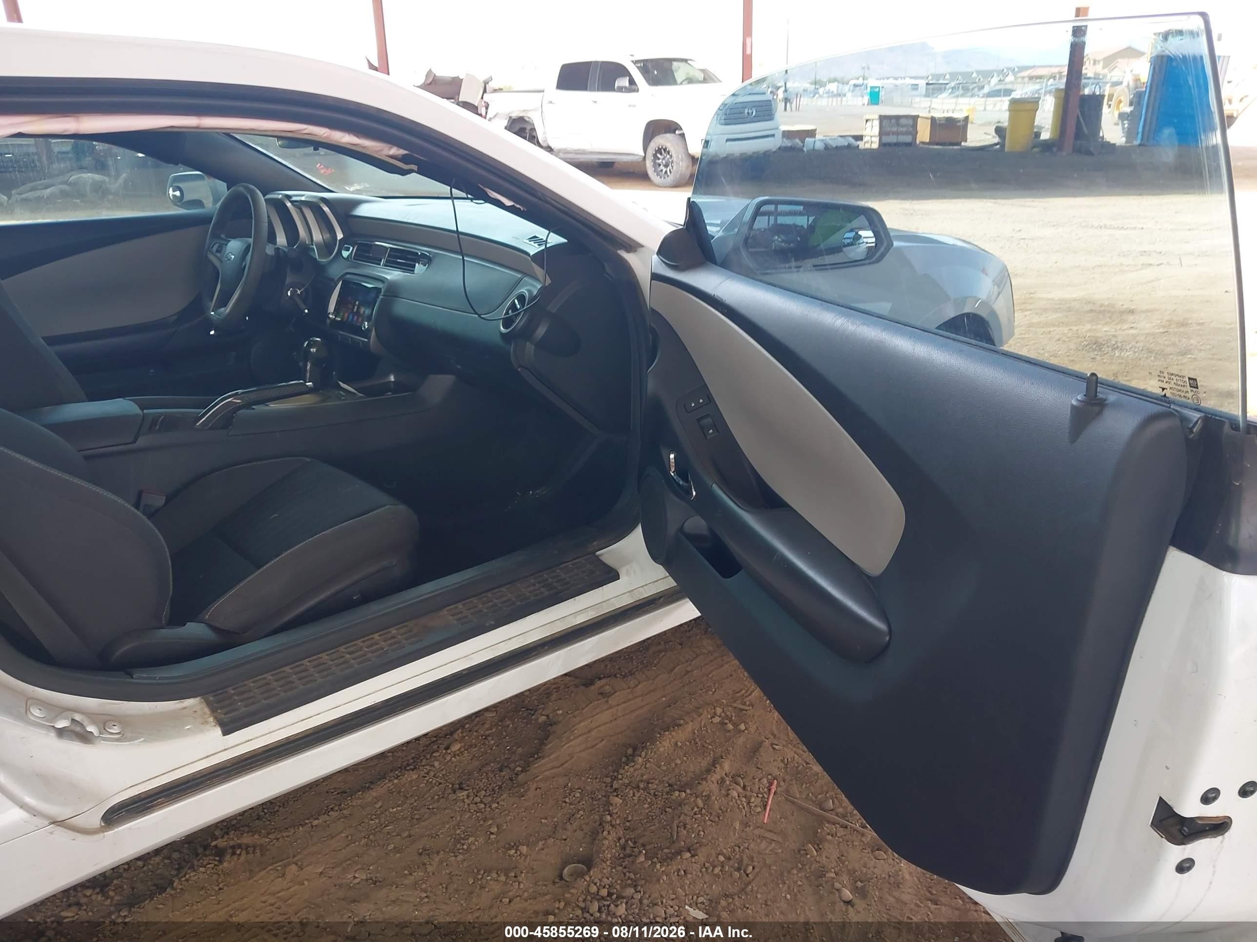 2014 Chevrolet Camaro 2ls Белый vin: 2G1FA1E33E9322086