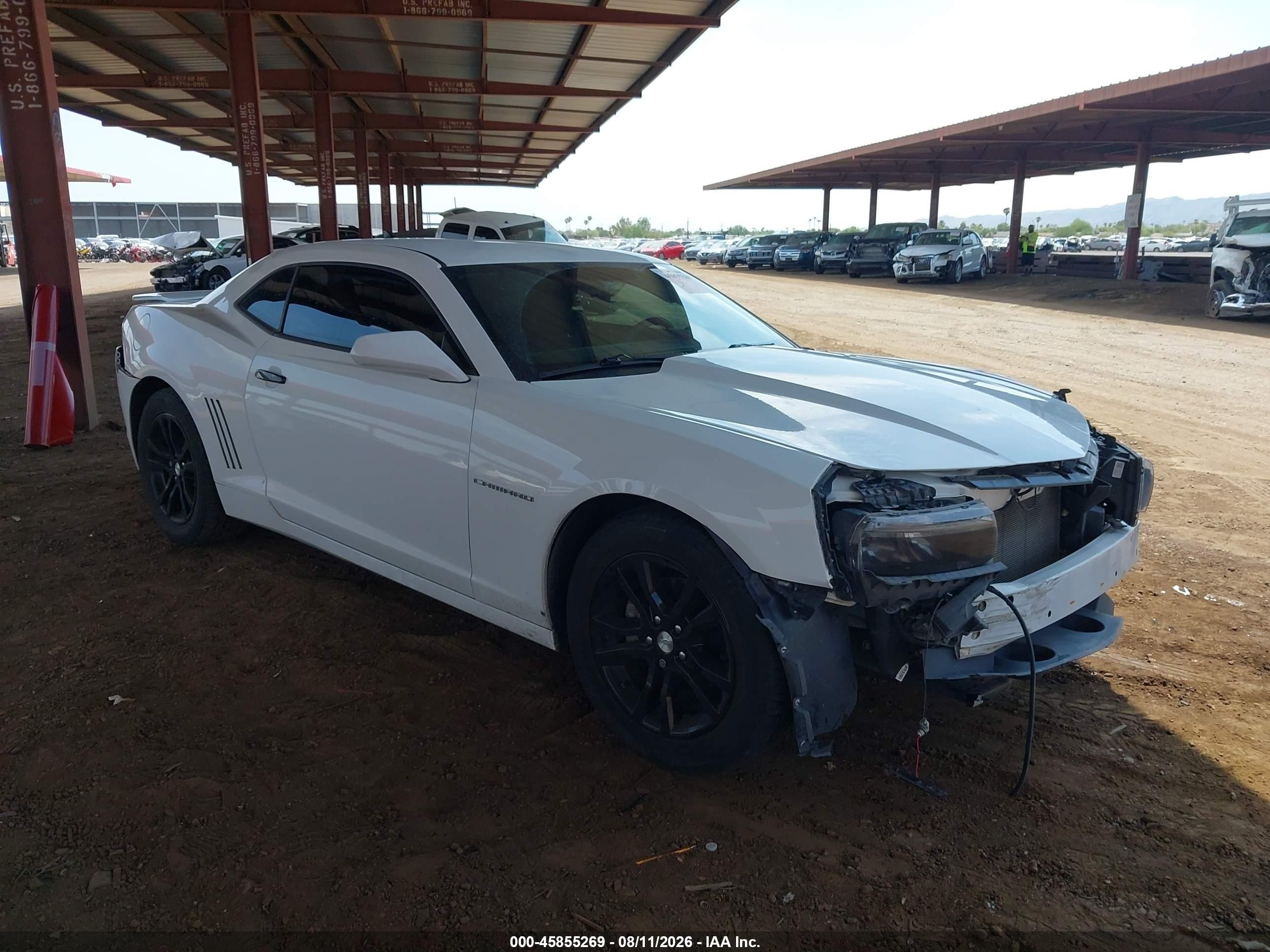 2014 Chevrolet Camaro 2ls White vin: 2G1FA1E33E9322086
