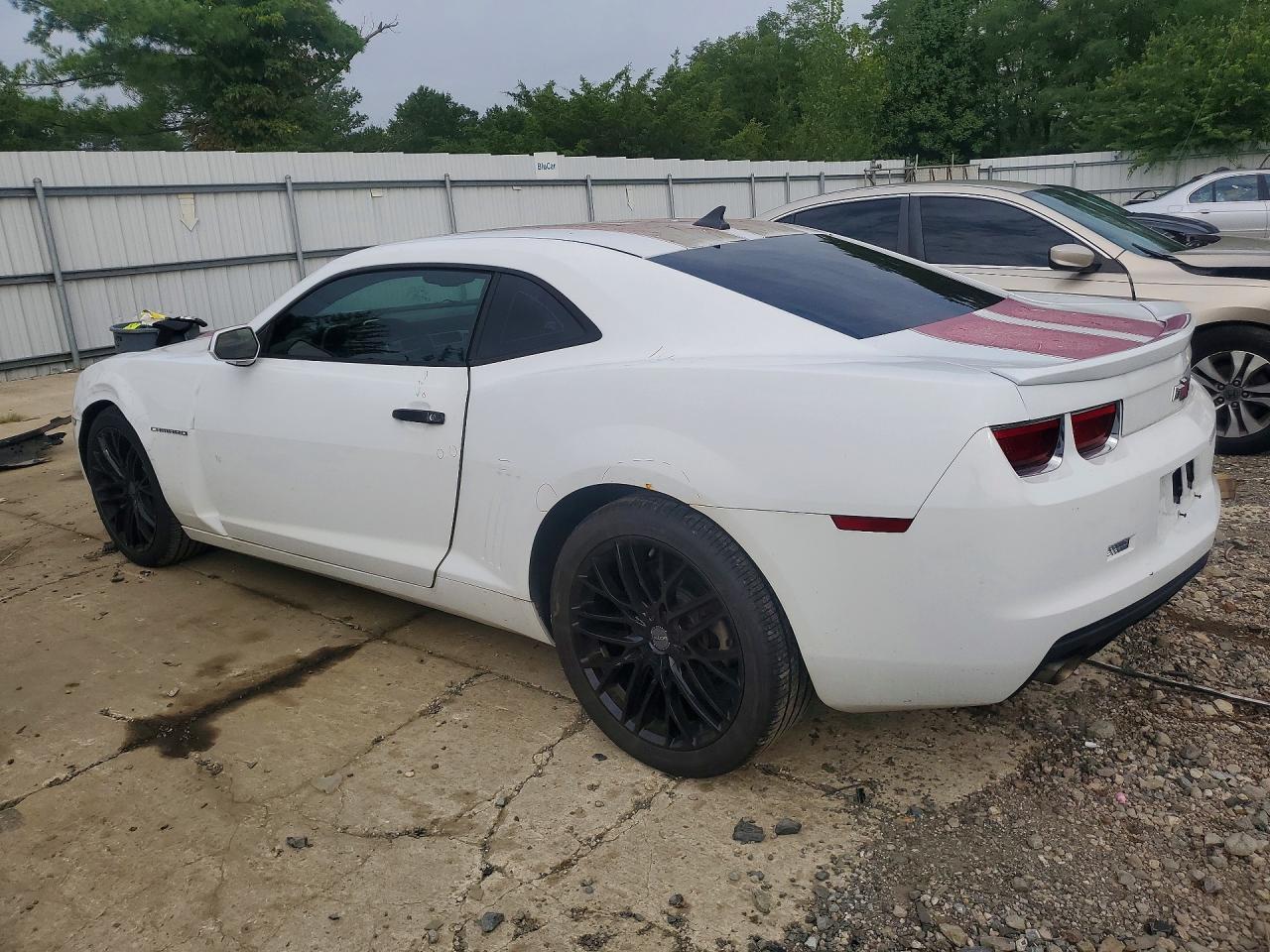 2012 Chevrolet Camaro Ls White vin: 2G1FA1E34C9131886