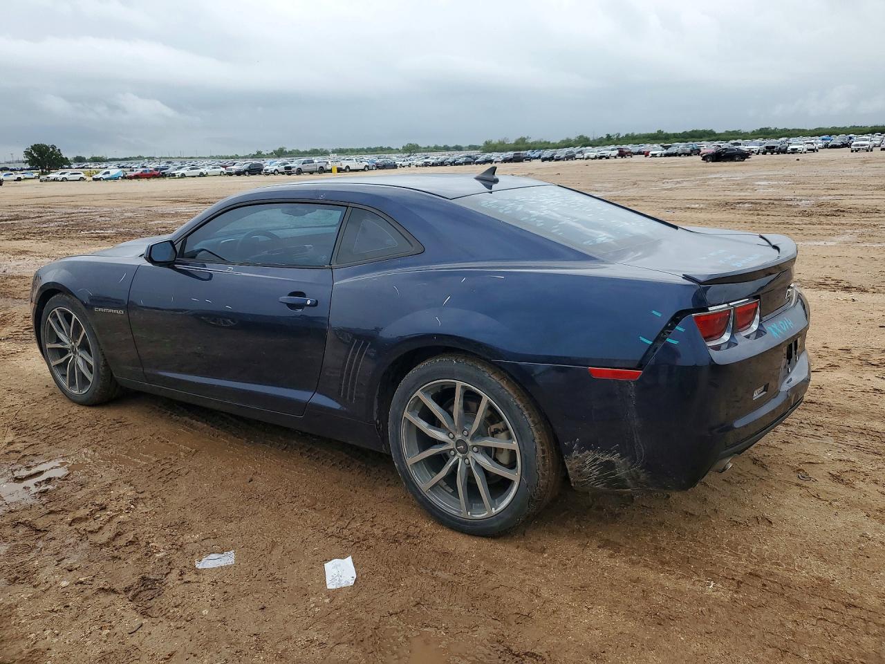 2012 Chevrolet Camaro Ls Blue vin: 2G1FA1E34C9150468