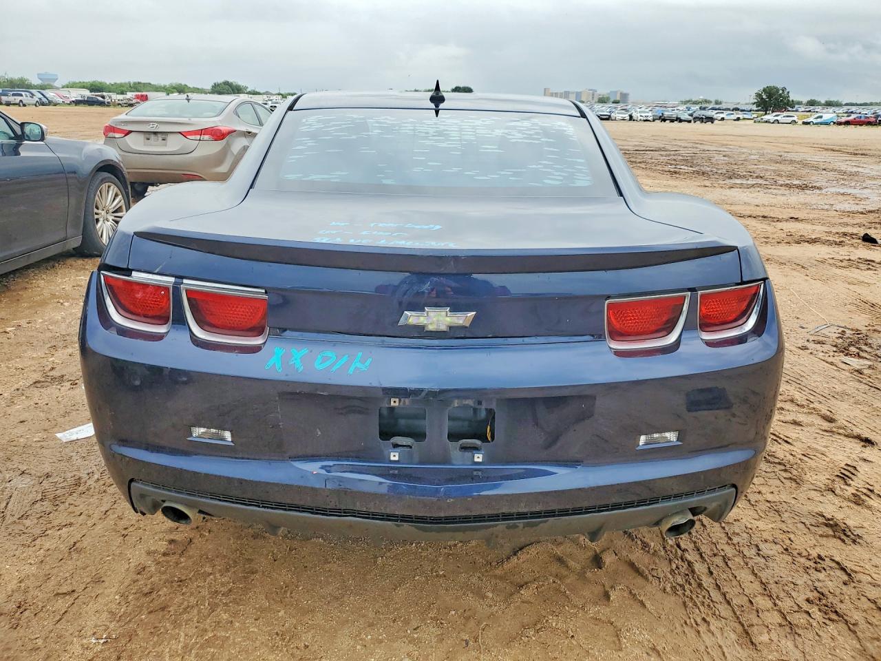 2012 Chevrolet Camaro Ls Blue vin: 2G1FA1E34C9150468