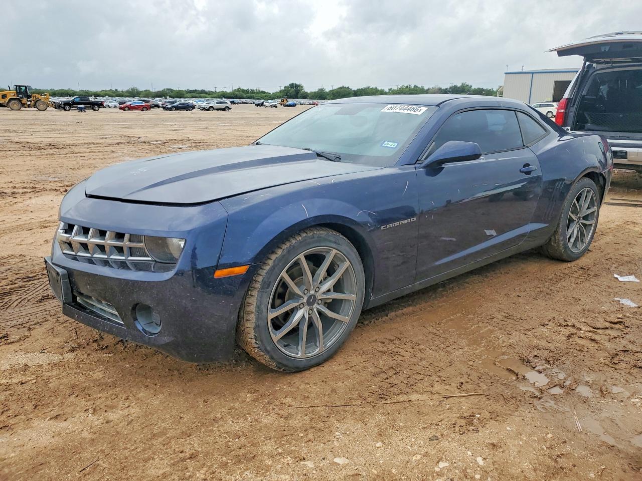 2012 Chevrolet Camaro Ls Blue vin: 2G1FA1E34C9150468