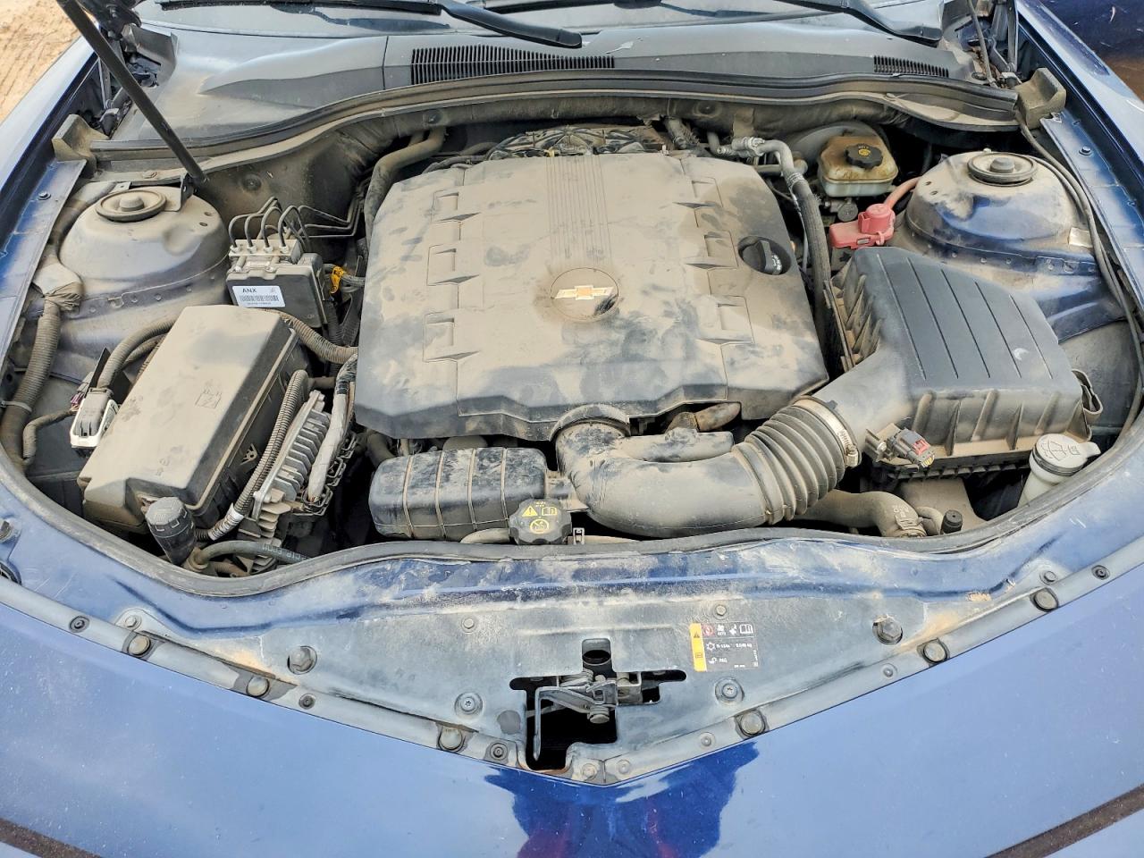 2012 Chevrolet Camaro Ls Blue vin: 2G1FA1E34C9150468