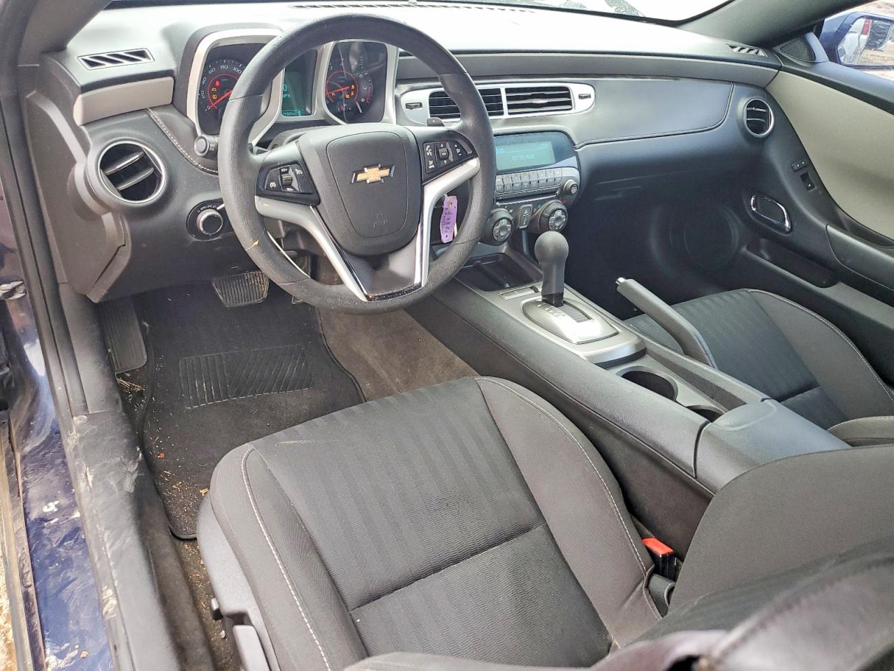 2012 Chevrolet Camaro Ls Blue vin: 2G1FA1E34C9150468