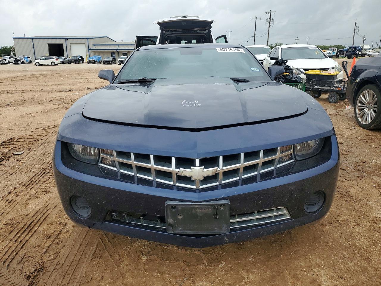 2012 Chevrolet Camaro Ls Blue vin: 2G1FA1E34C9150468