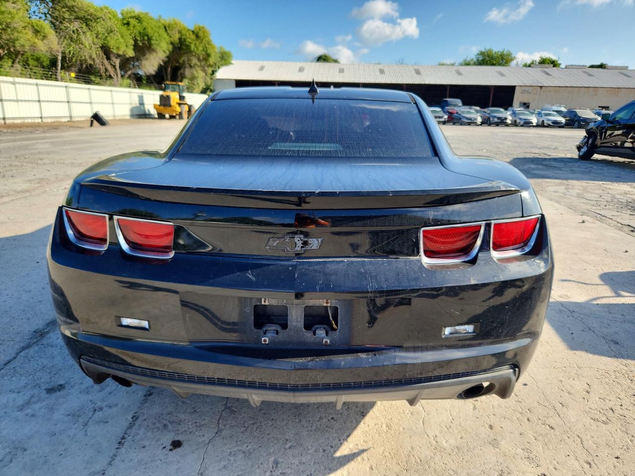 2012 Chevrolet Camaro Ls Black vin: 2G1FA1E34C9166878