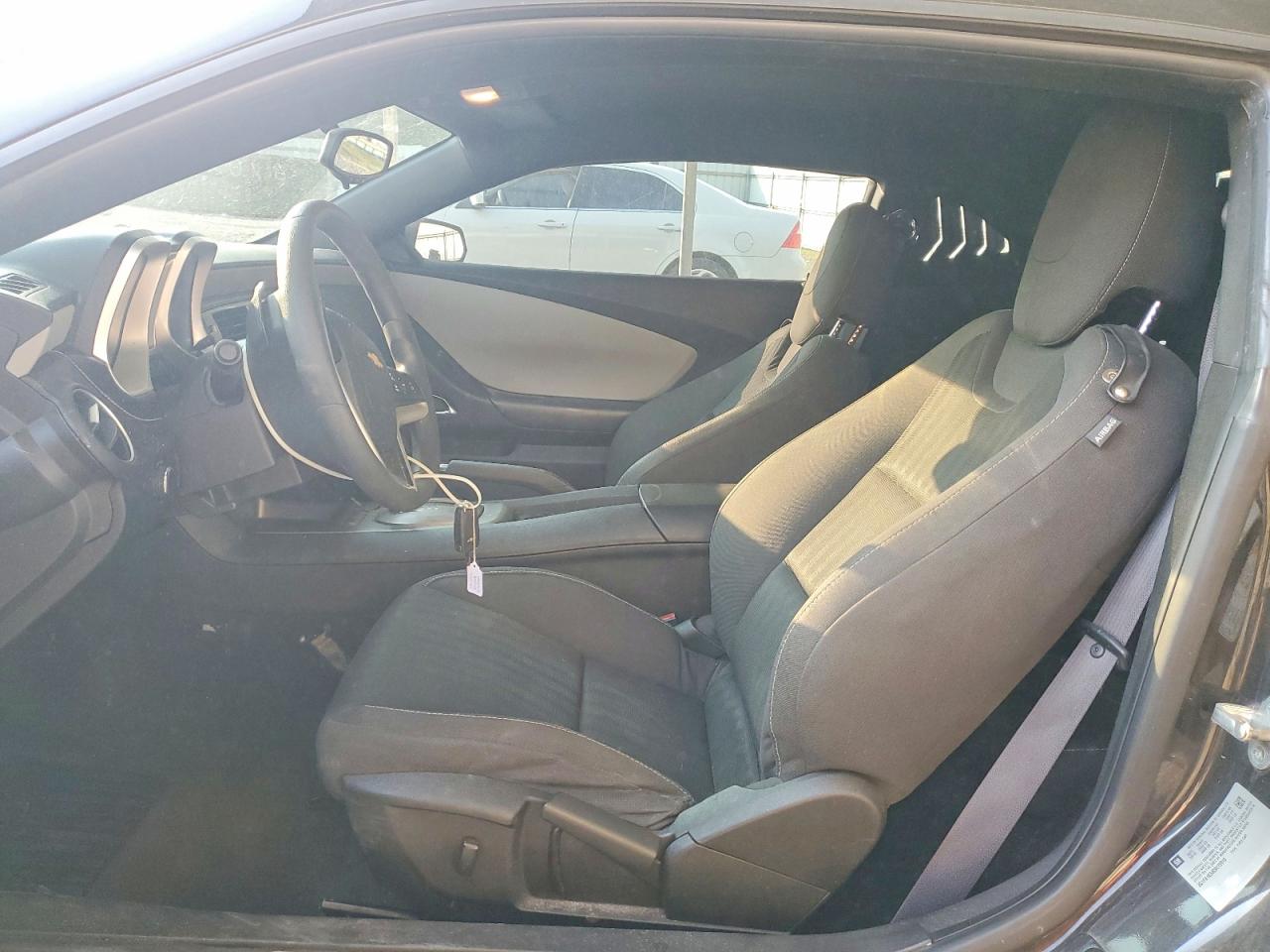 2012 Chevrolet Camaro Ls Black vin: 2G1FA1E34C9175015