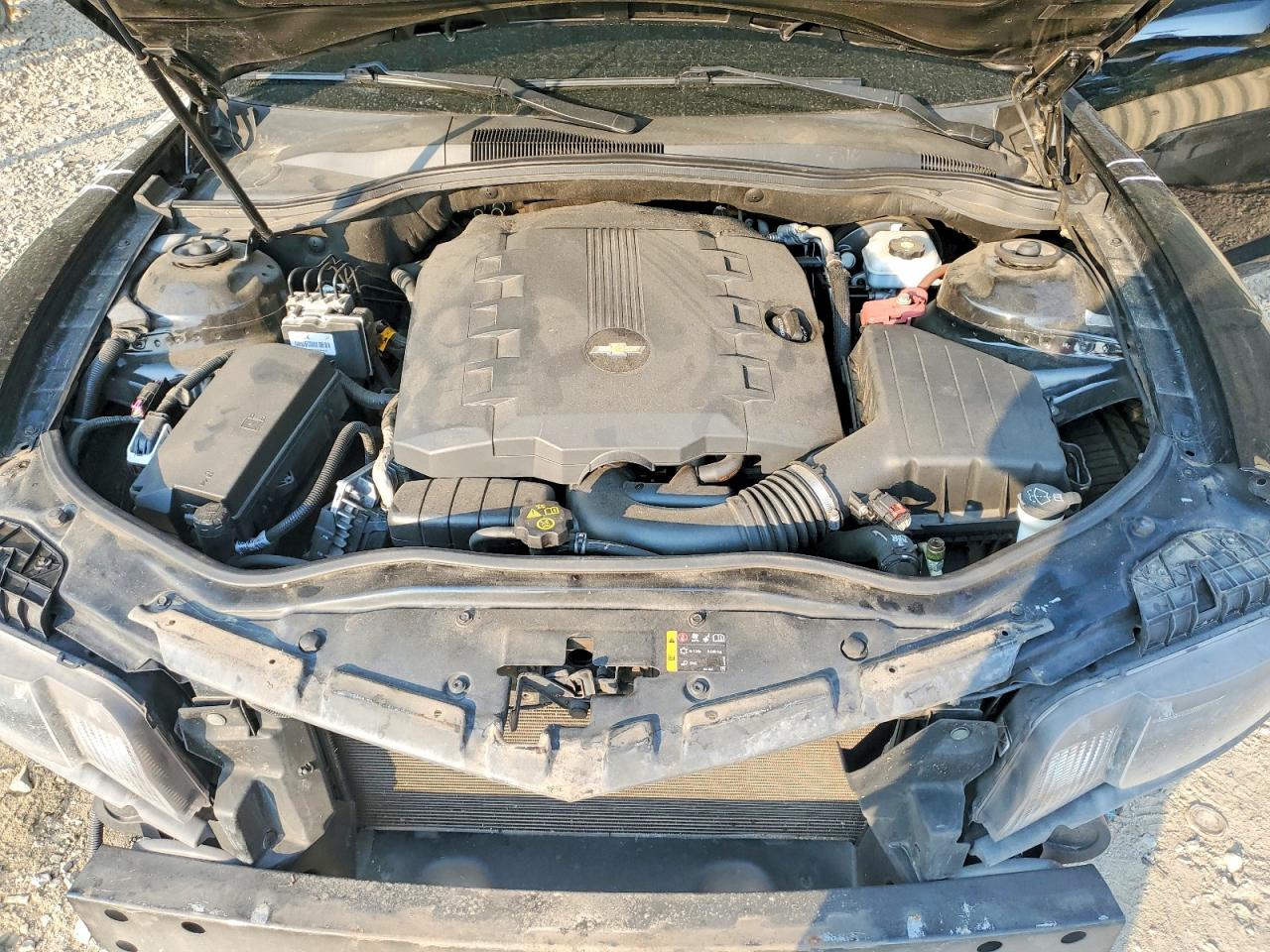 2012 Chevrolet Camaro Ls Black vin: 2G1FA1E34C9175015