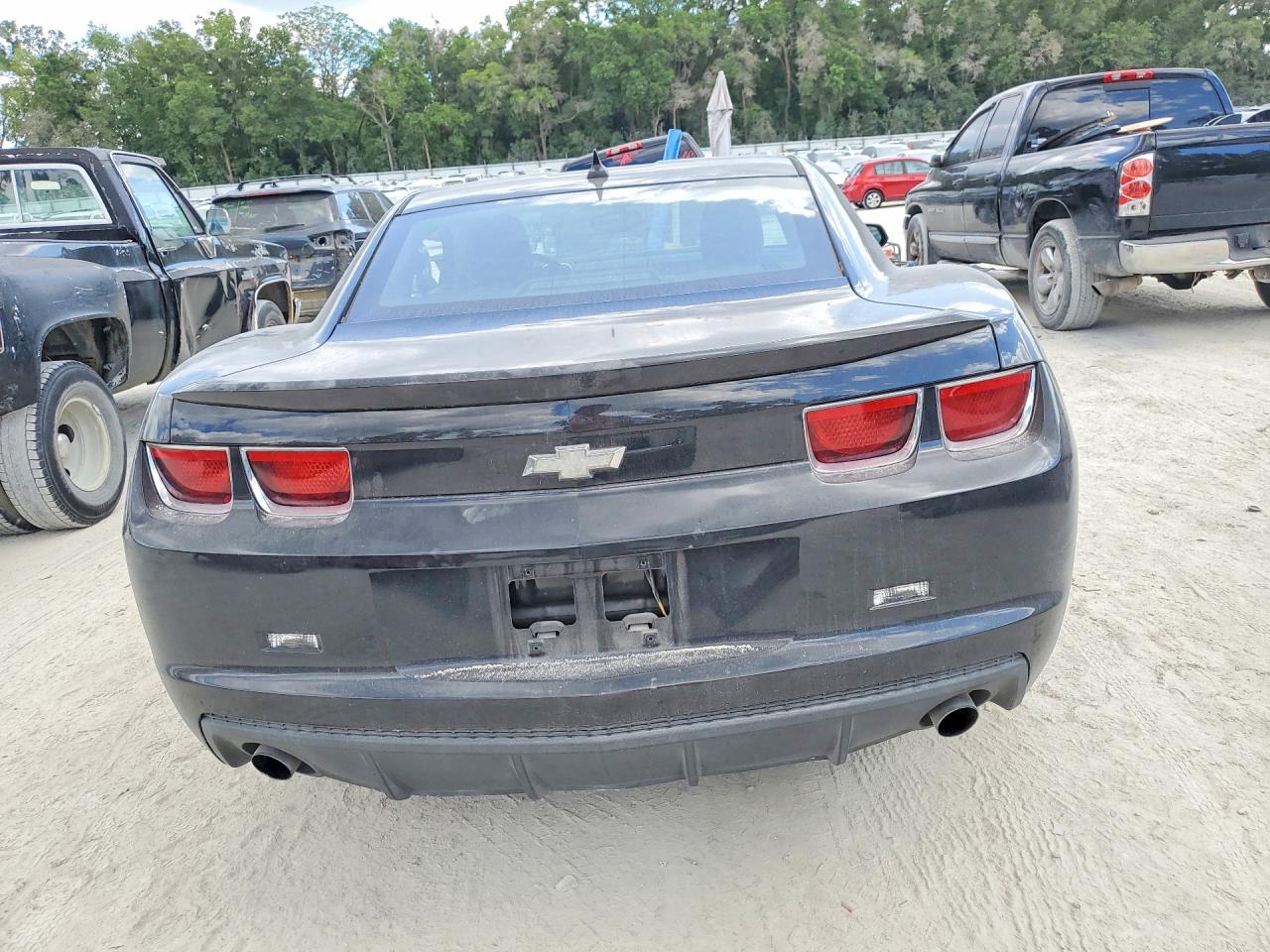 2012 Chevrolet Camaro Ls Black vin: 2G1FA1E34C9194227