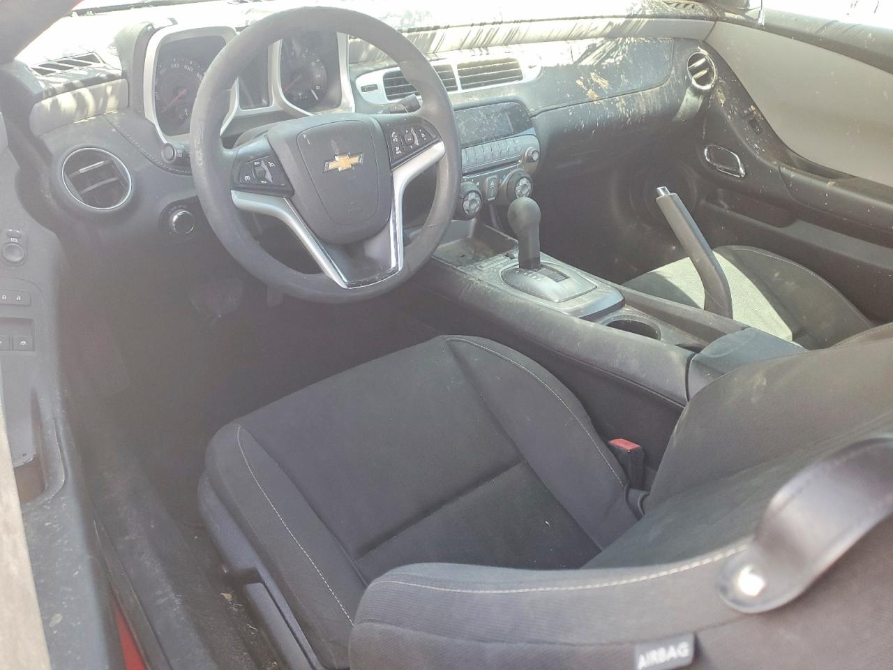 2013 Chevrolet Camaro Ls Red vin: 2G1FA1E34D9106519